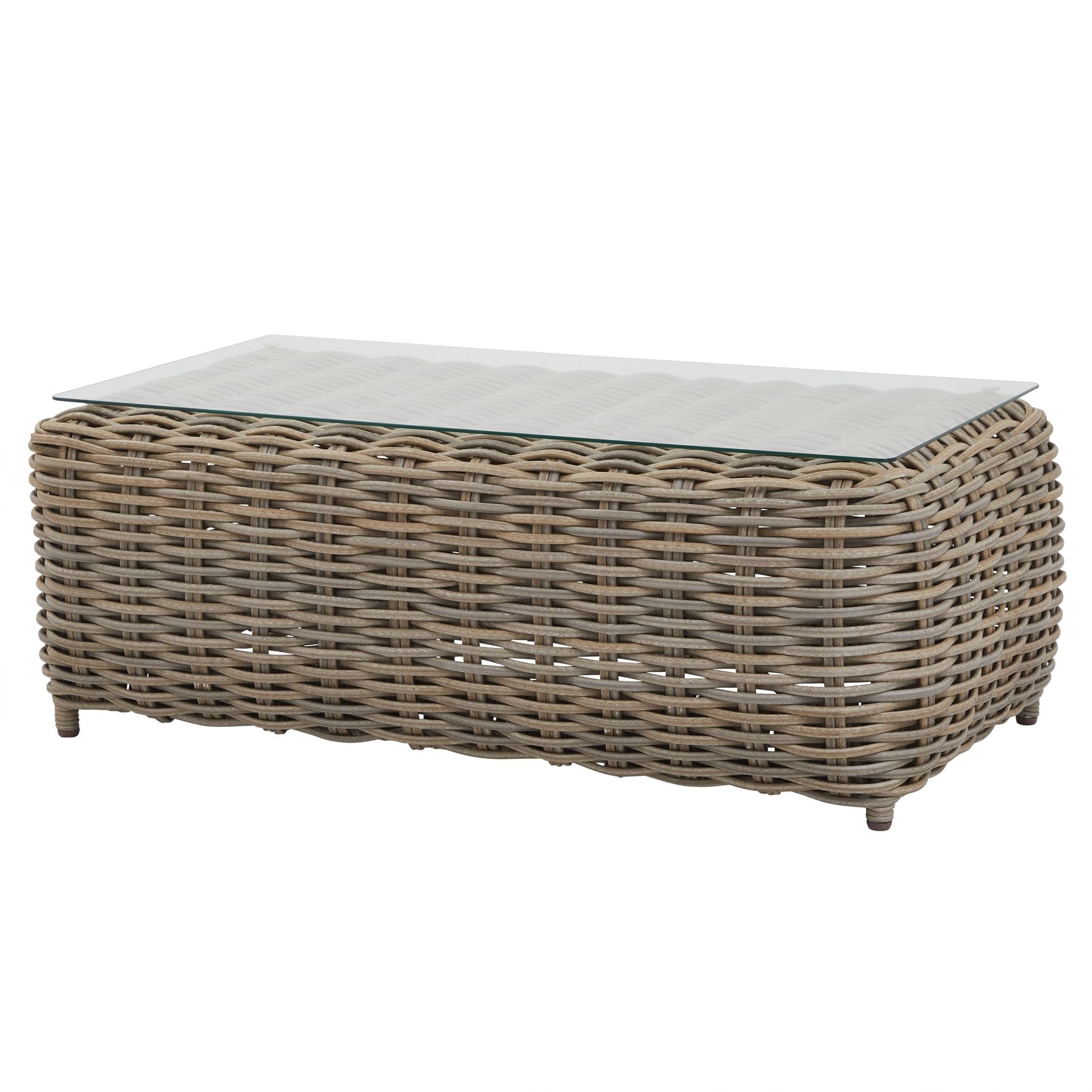 5 Seater Outdoor Set - UV-Protected Quick-Dry HDPE Wicker Furniture