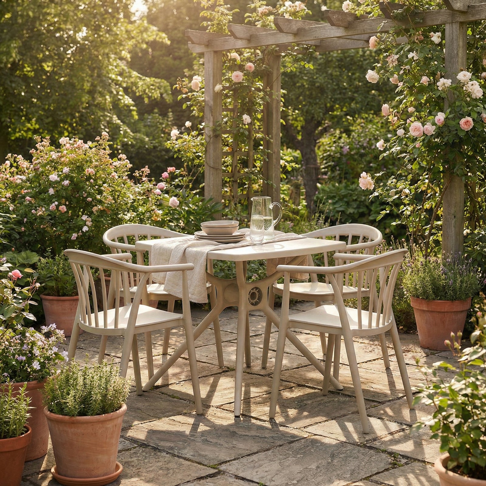 Echo Putty Grey Chair | Outdoor Garden Chair