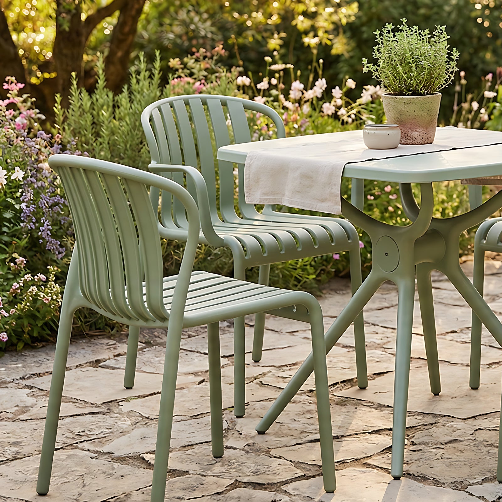 Echo French Grey Chair | Outdoor Garden Chair