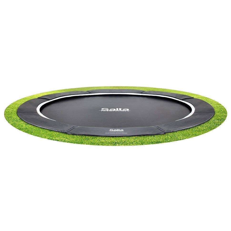 13ft Salta Royal Baseground Black Round Trampoline