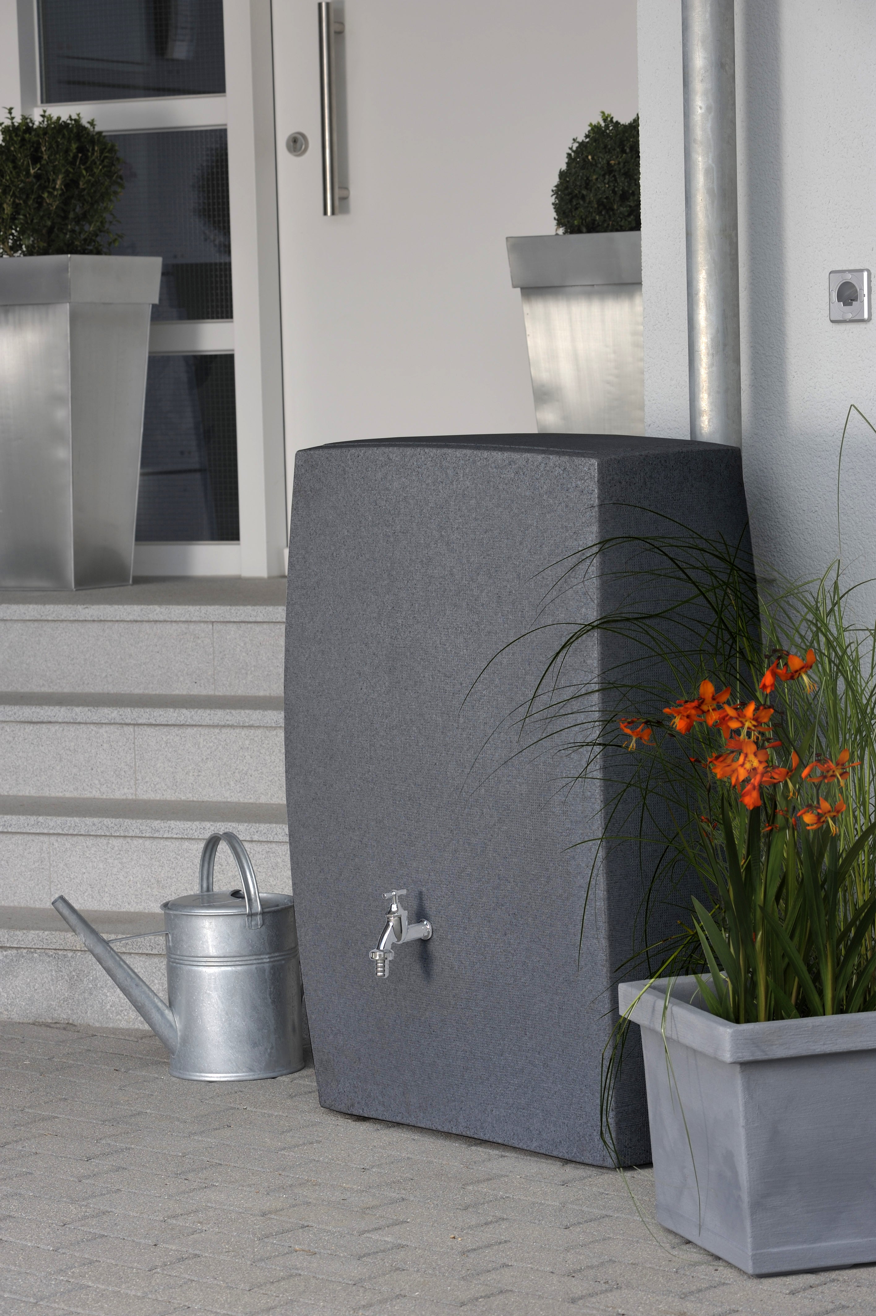 Noblesse 275 Litre Slim Water Butt with Optional Planter