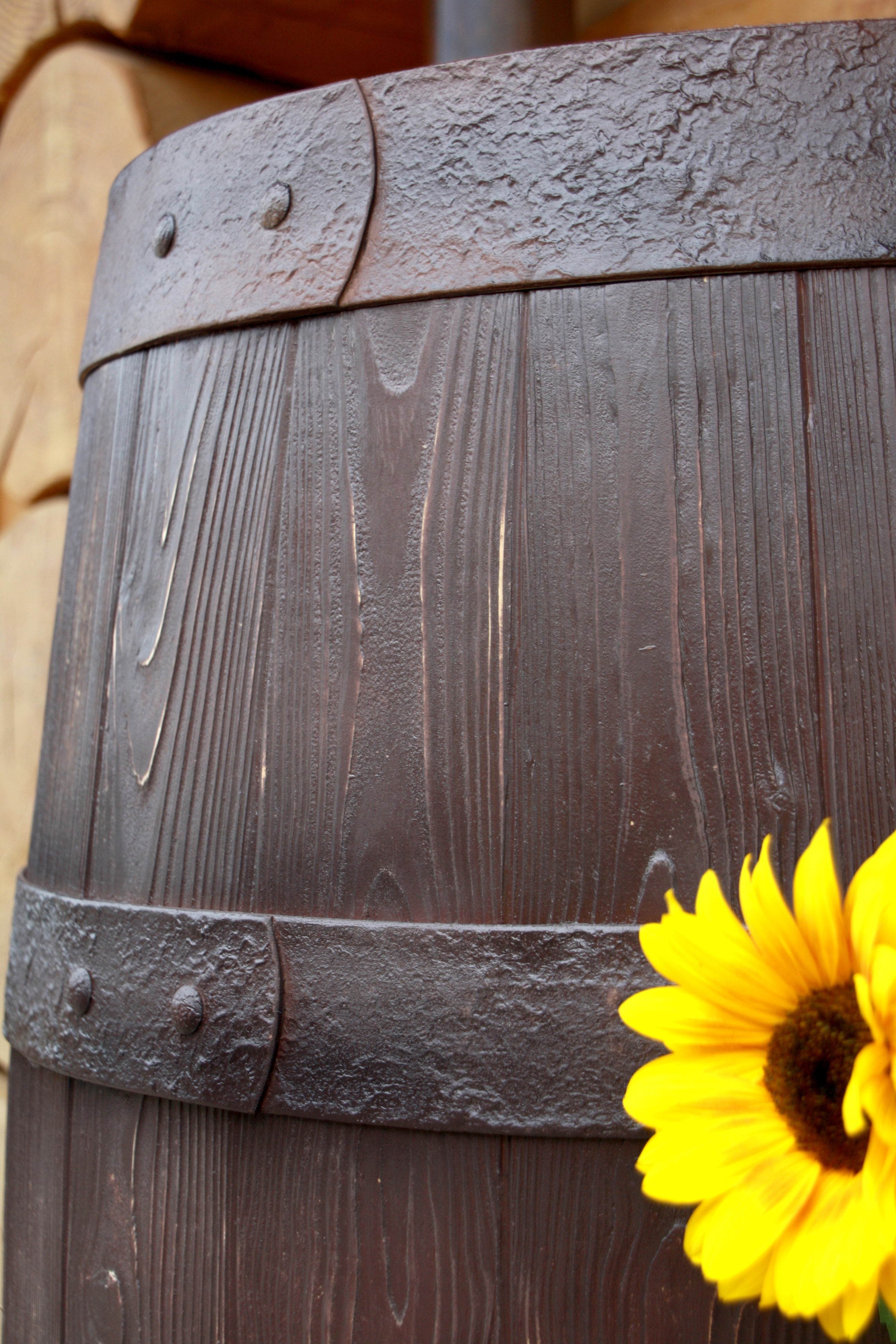 Barrique 250 Litre "Oak Barrel" Water Butt