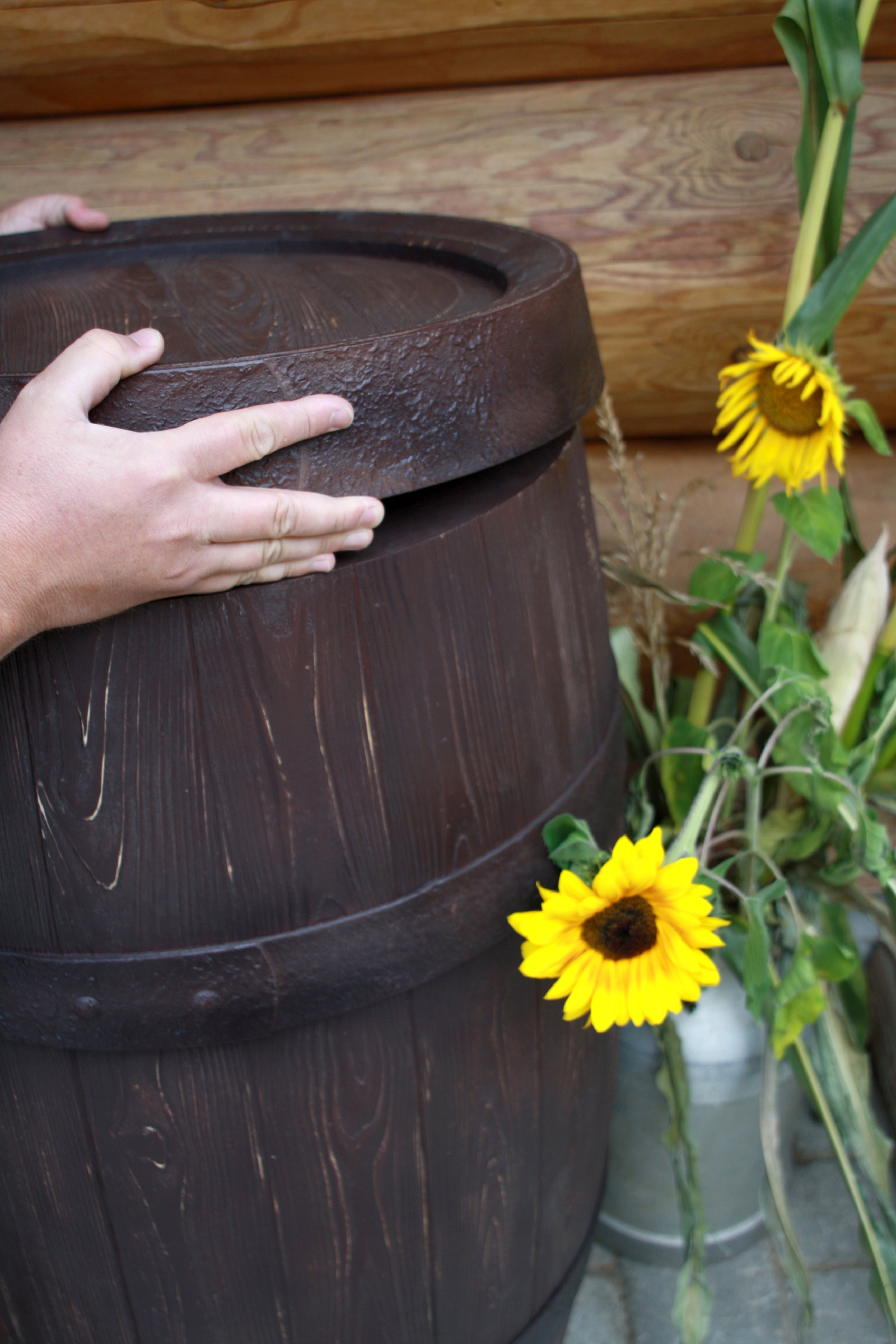 Barrique 250 Litre "Oak Barrel" Water Butt