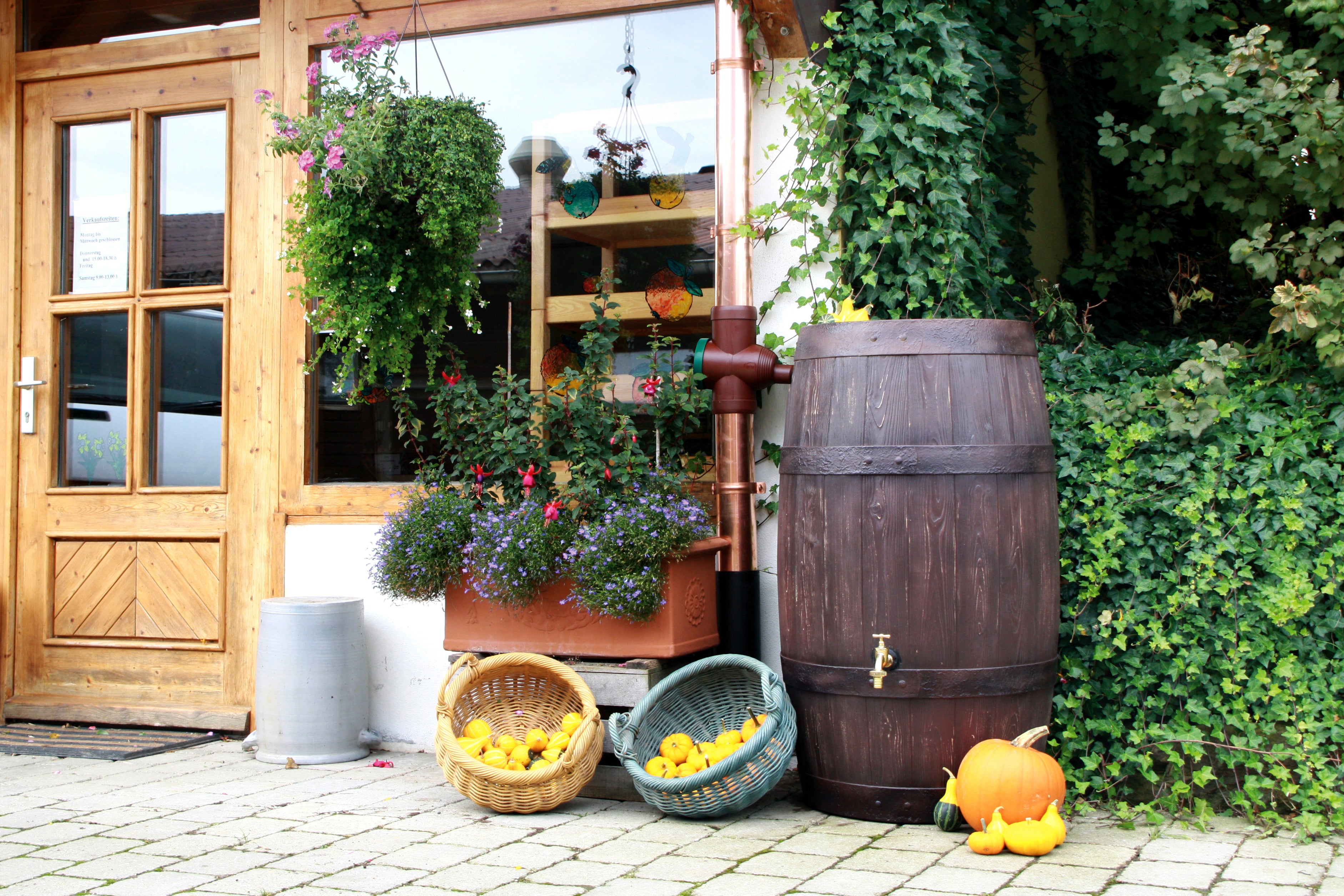 Barrique 250 Litre "Oak Barrel" Water Butt