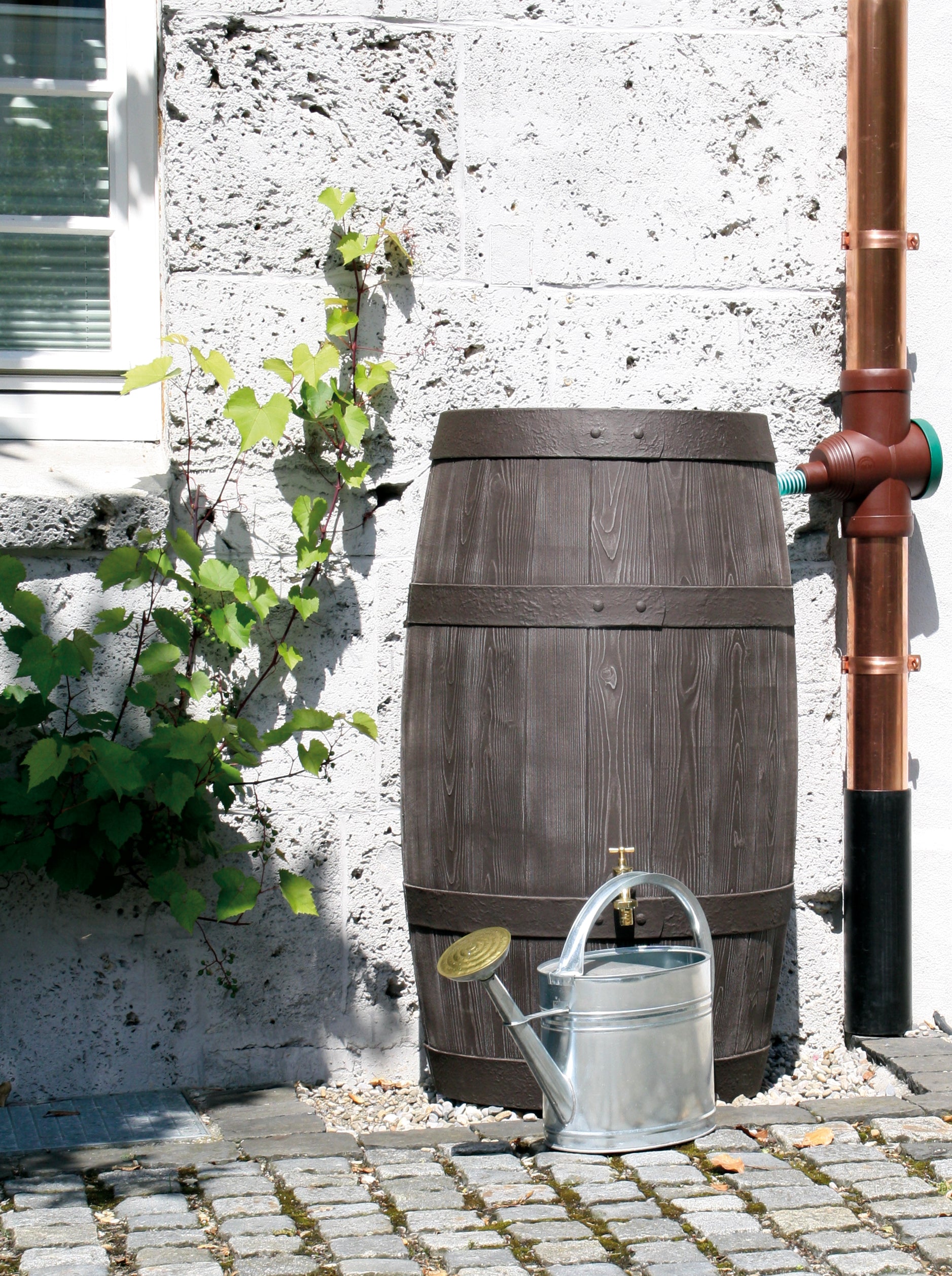Barrique 250 Litre "Oak Barrel" Water Butt