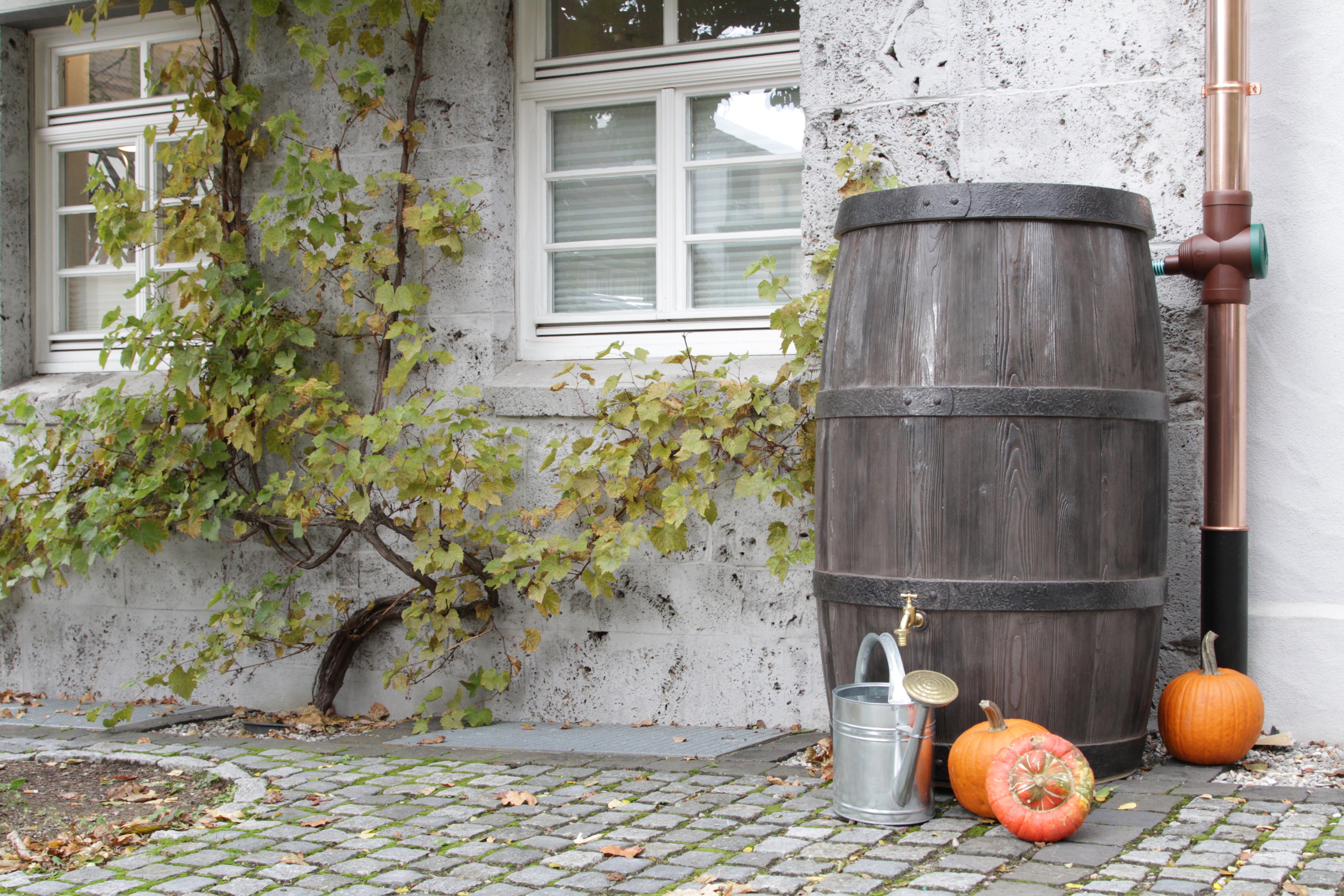 Burgundy 500 Litre "Oak Barrel" Water Butt