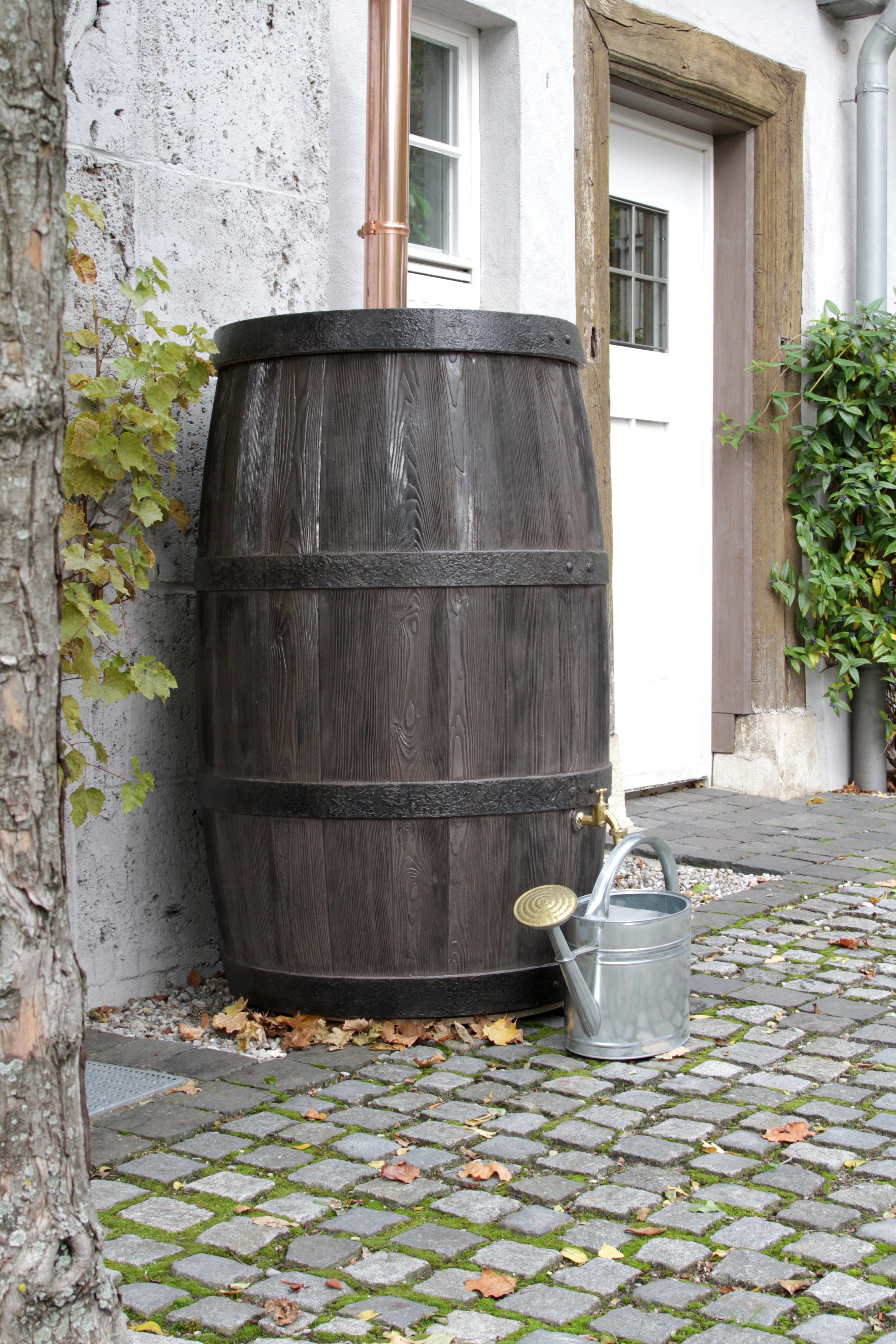 Burgundy 500 Litre "Oak Barrel" Water Butt