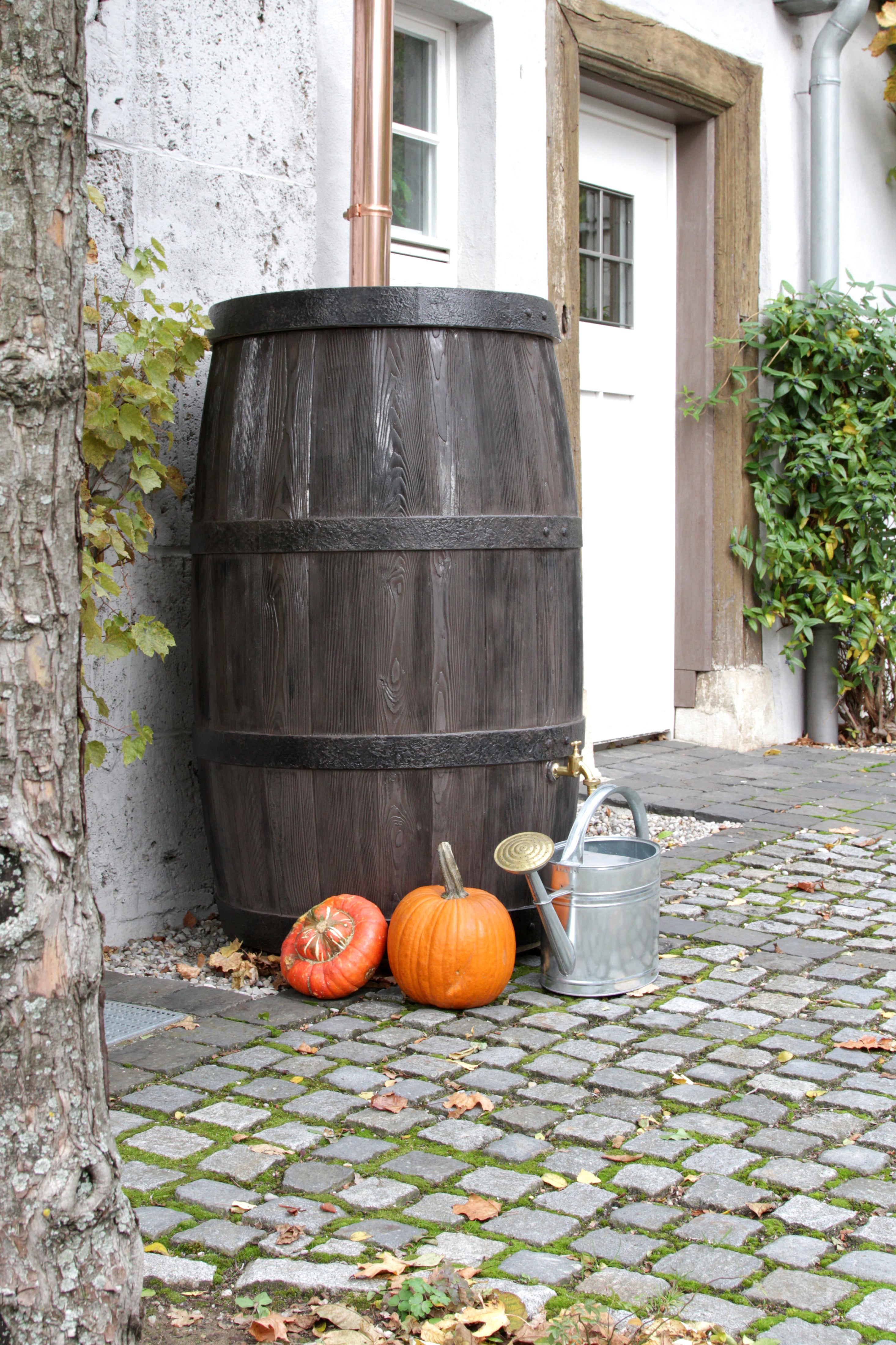 Burgundy 500 Litre "Oak Barrel" Water Butt