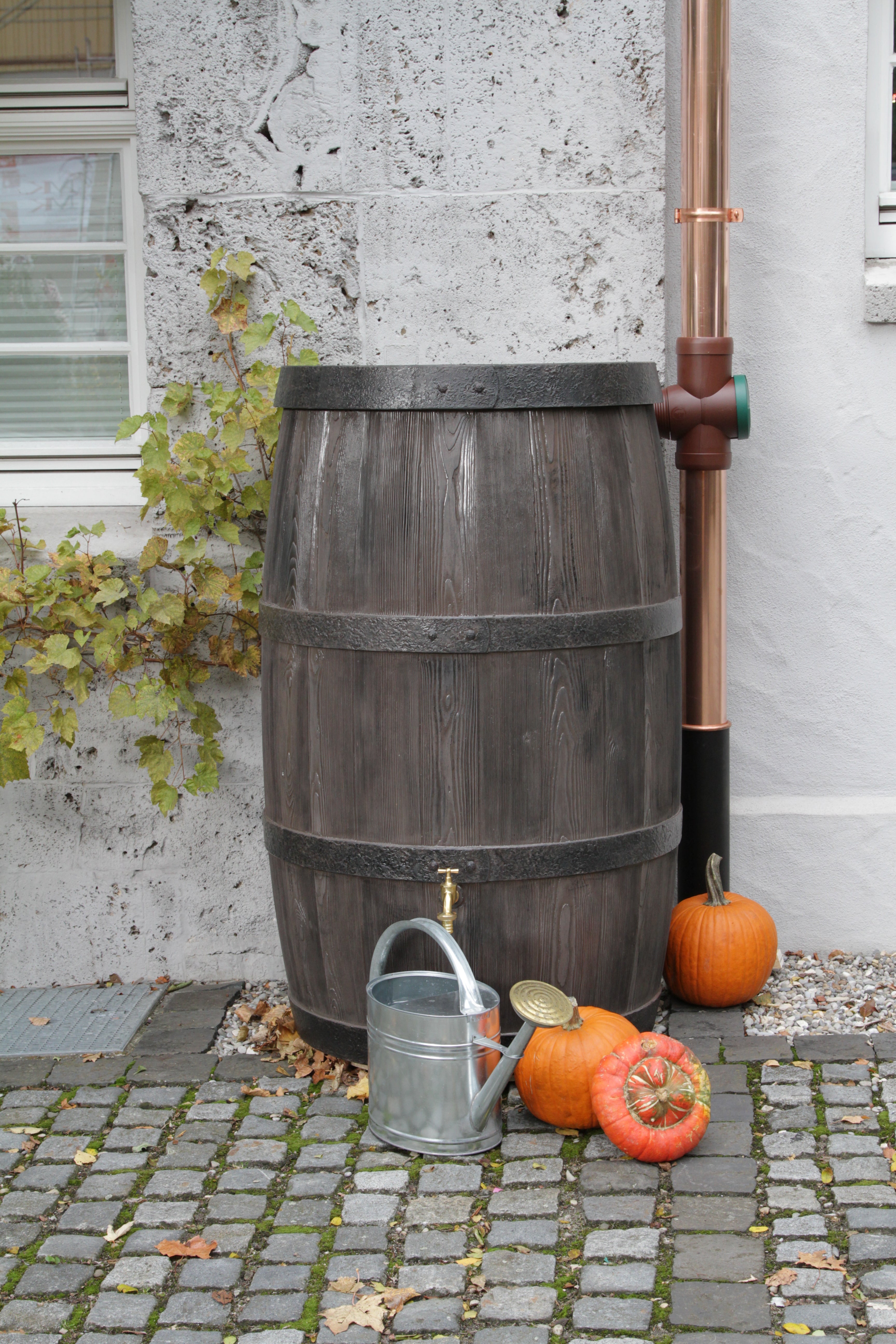 Burgundy 500 Litre "Oak Barrel" Water Butt