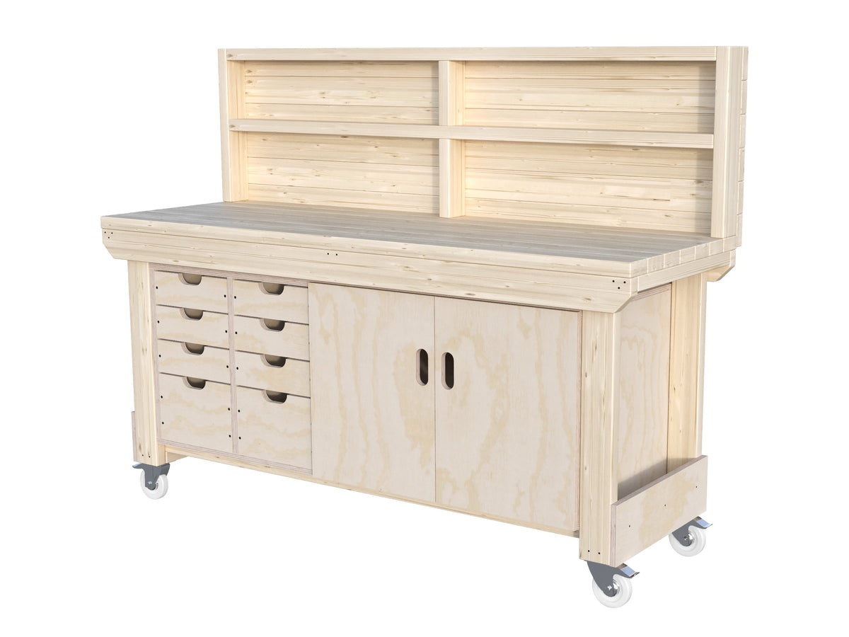 Acorn Heavy-duty Cupboard Workbench (V.1)