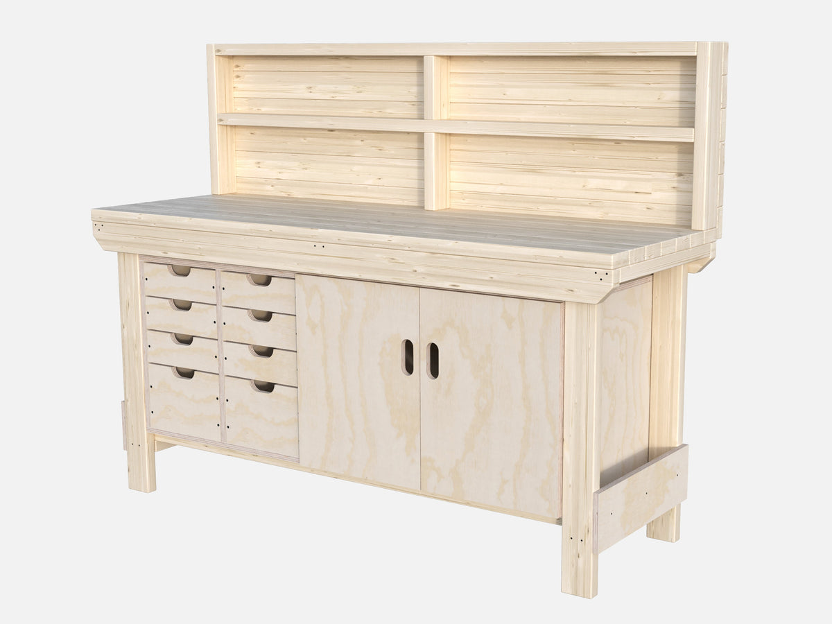 Acorn Heavy-duty Cupboard Workbench (V.1)