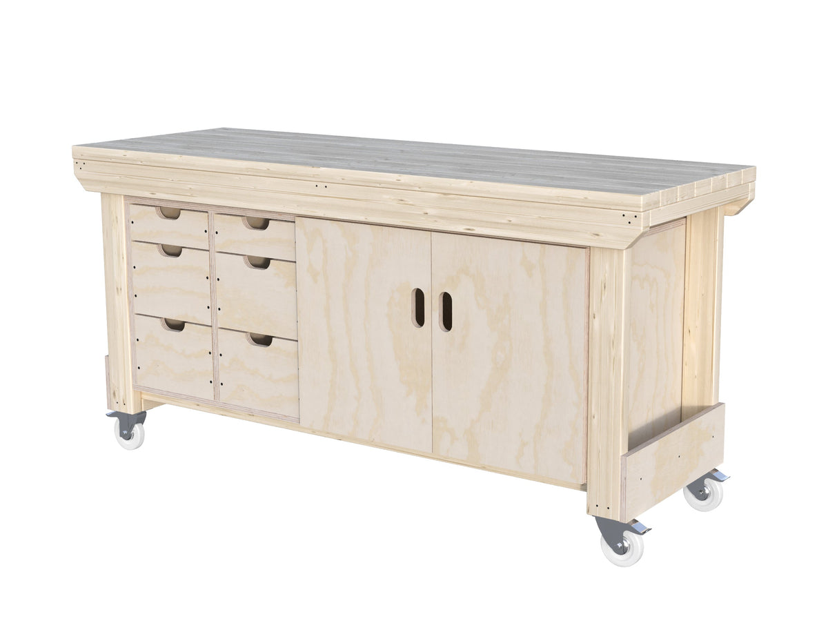 Acorn Heavy-duty Cupboard Workbench (V.2)
