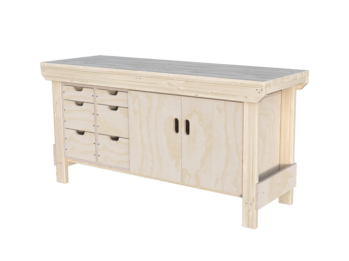 Acorn Heavy-duty Cupboard Workbench (V.2)