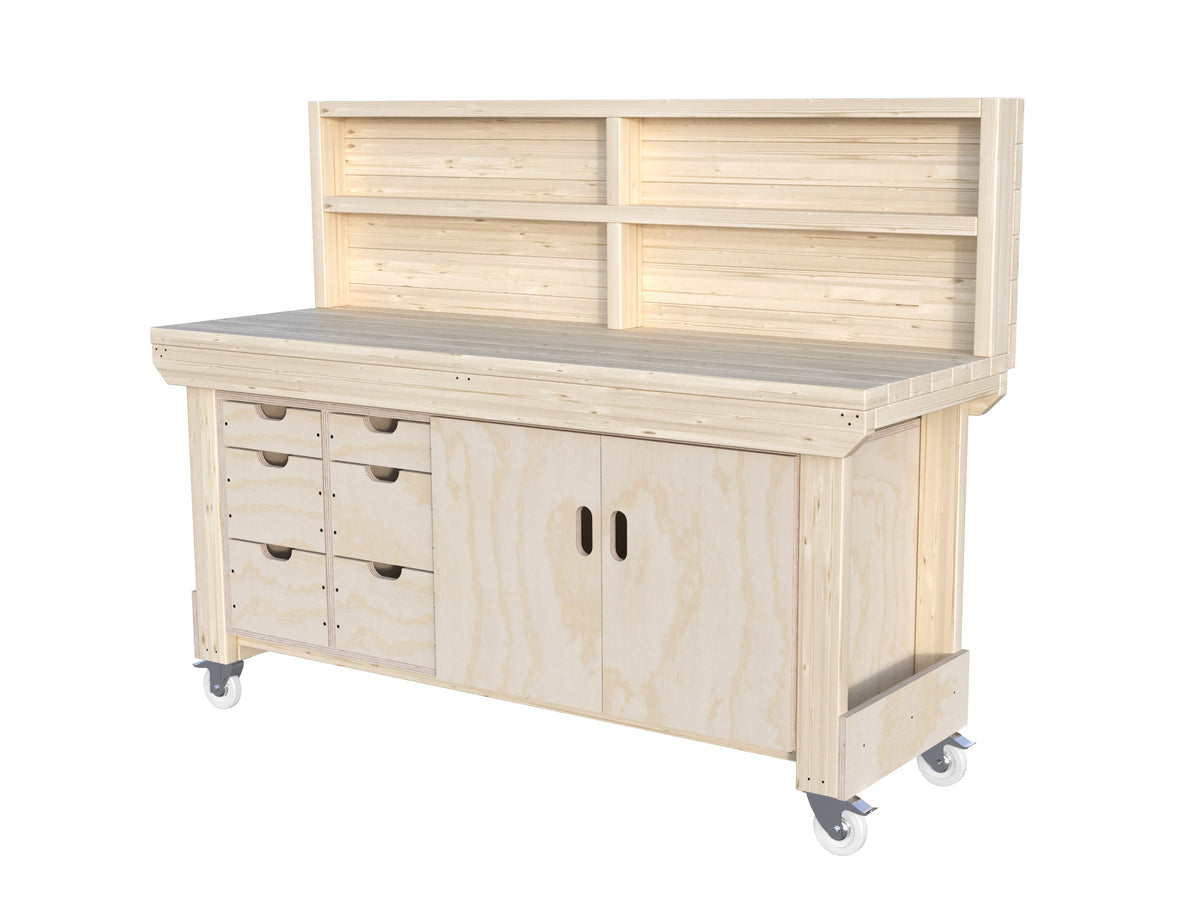 Acorn Heavy-duty Cupboard Workbench (V.2)