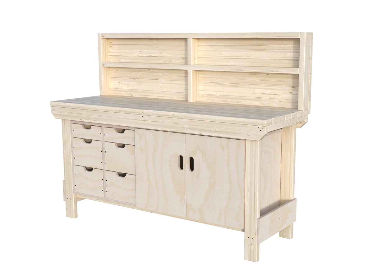 Acorn Heavy-duty Cupboard Workbench (V.2)