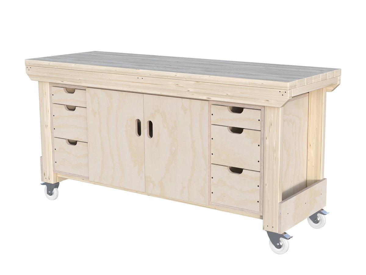Acorn Heavy-duty Cupboard Workbench (V.3)