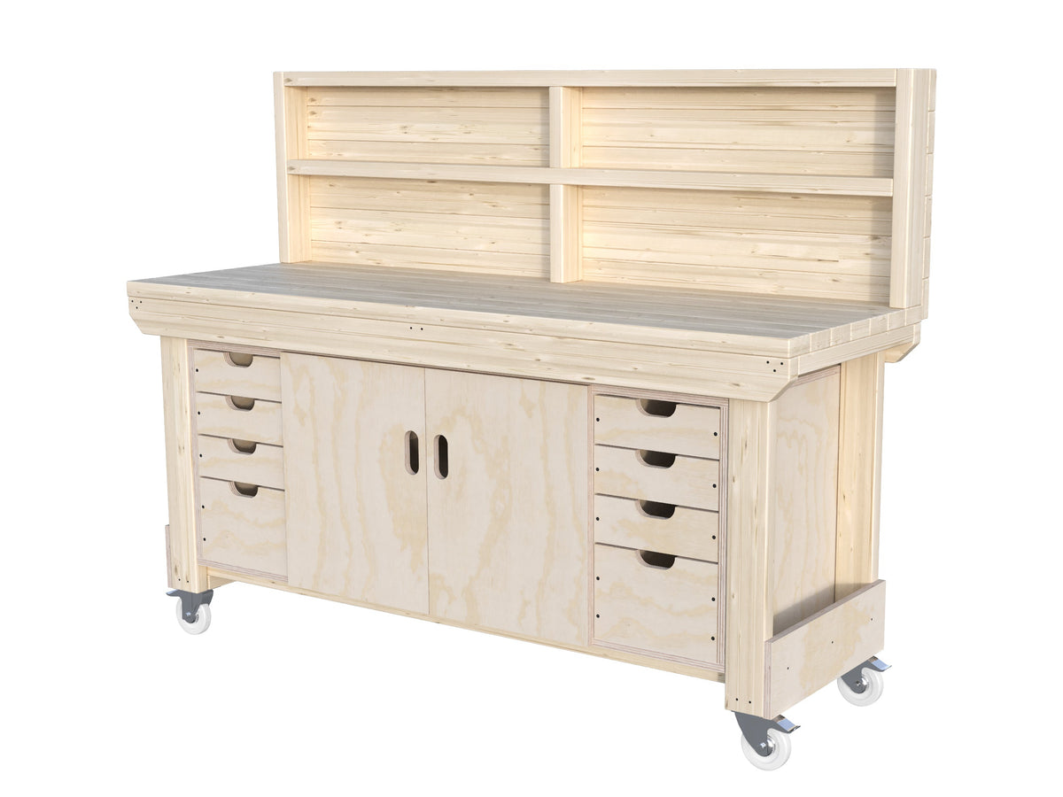 Acorn Heavy-duty Cupboard Workbench (V.4)