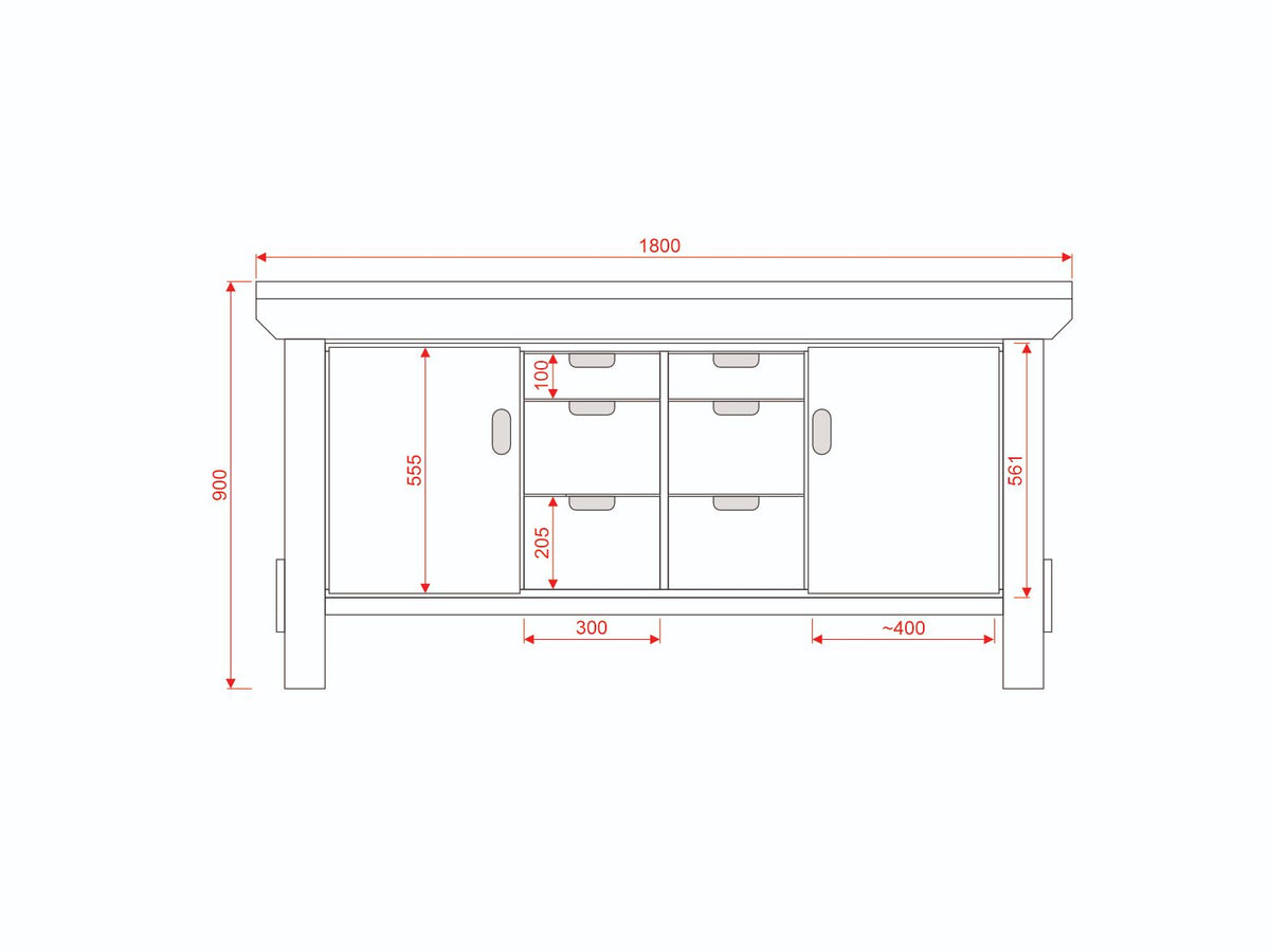 Acorn Heavy-duty Cupboard Workbench (V.5)