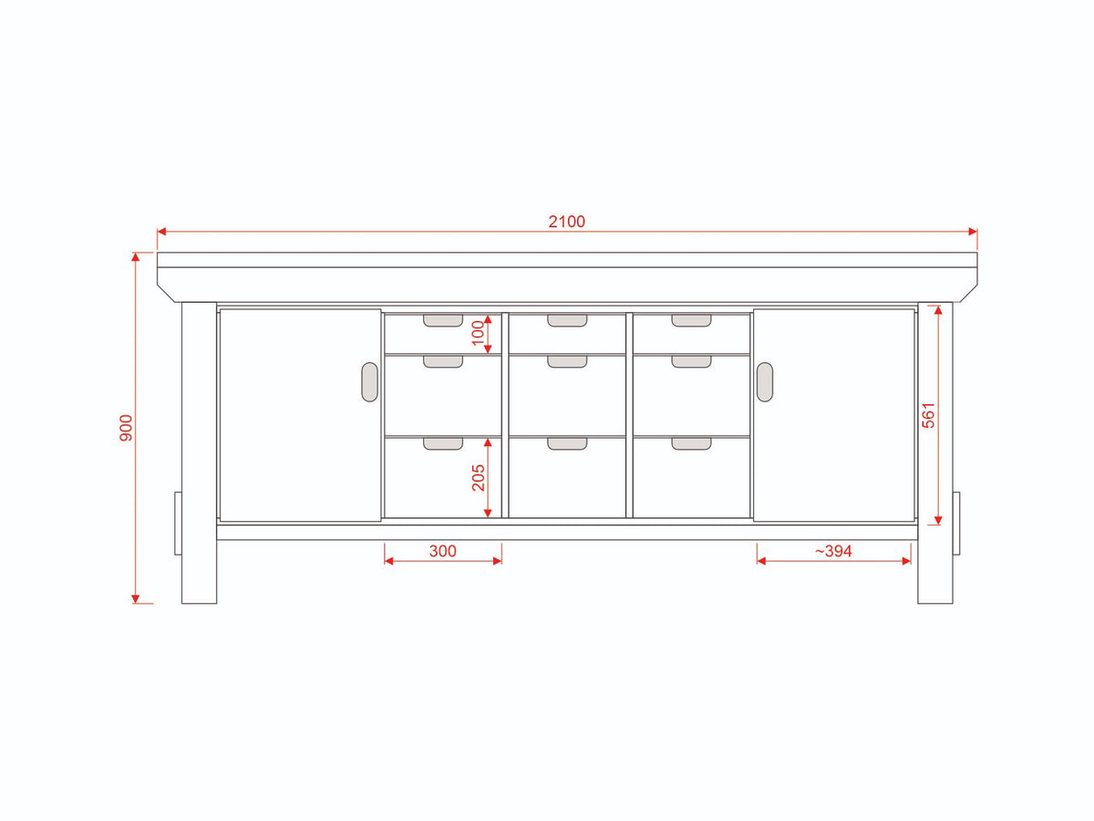 Acorn Heavy-duty Cupboard Workbench (V.5)