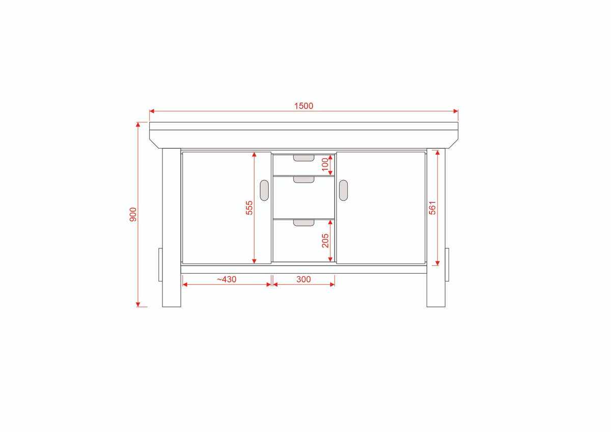 Acorn Heavy-duty Cupboard Workbench (V.5)
