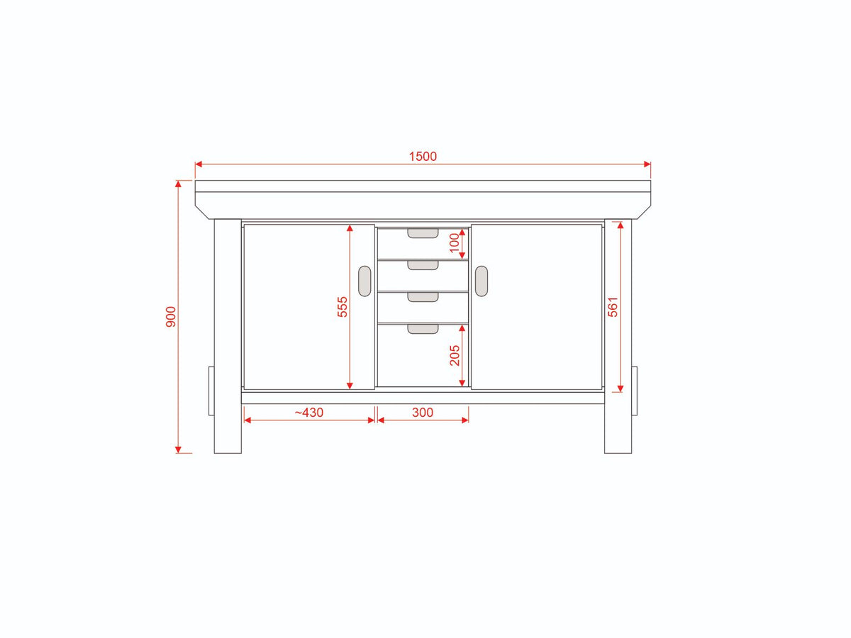 Acorn Heavy-duty Cupboard Workbench (V.6)