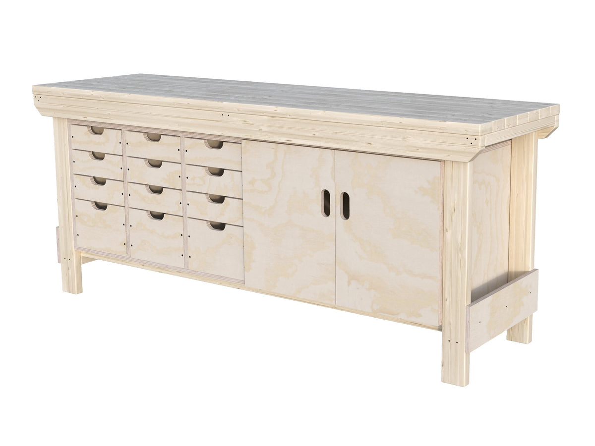 Acorn Heavy-duty Cupboard Workbench (V.1)