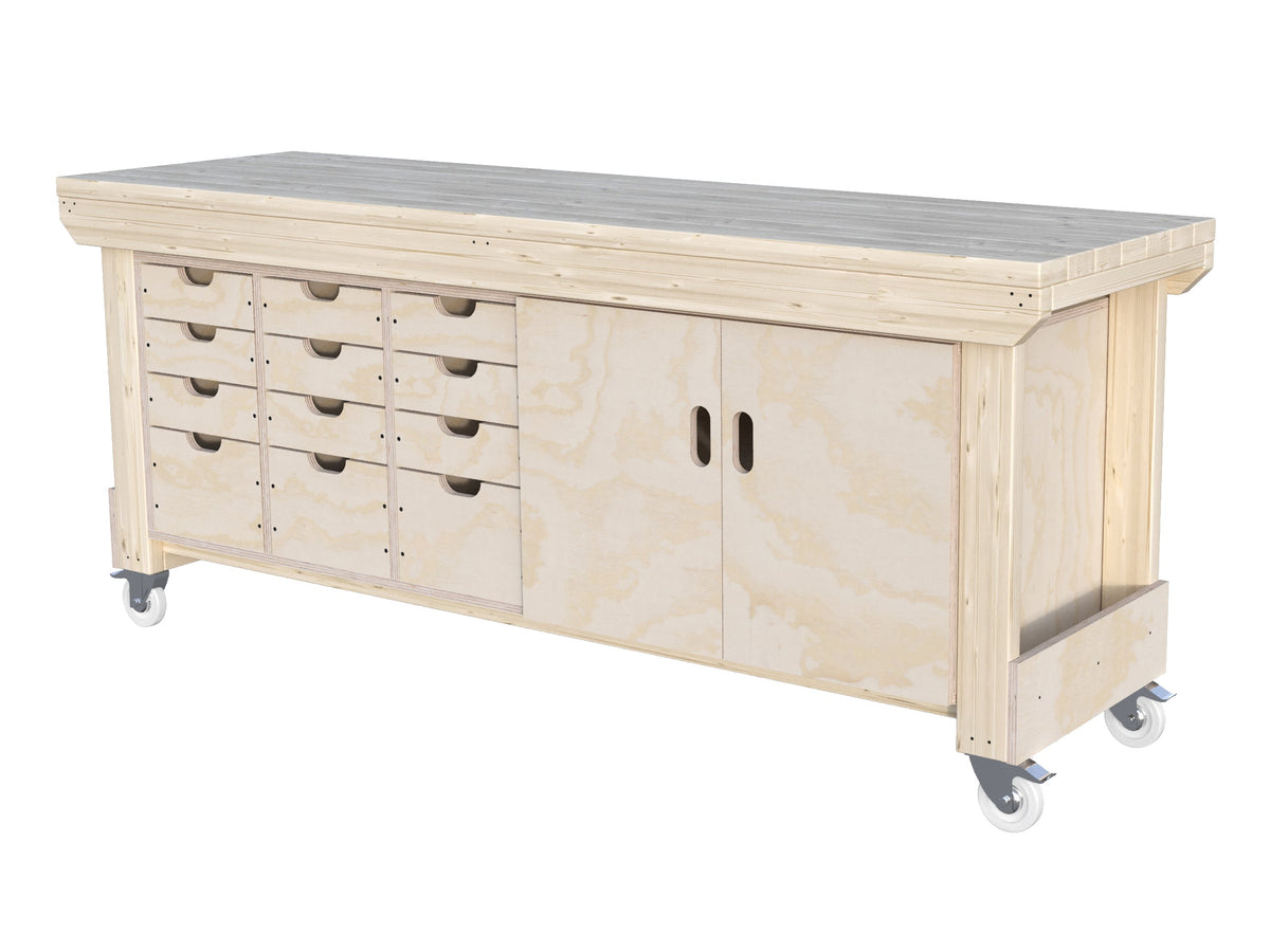 Acorn Heavy-duty Cupboard Workbench (V.1)