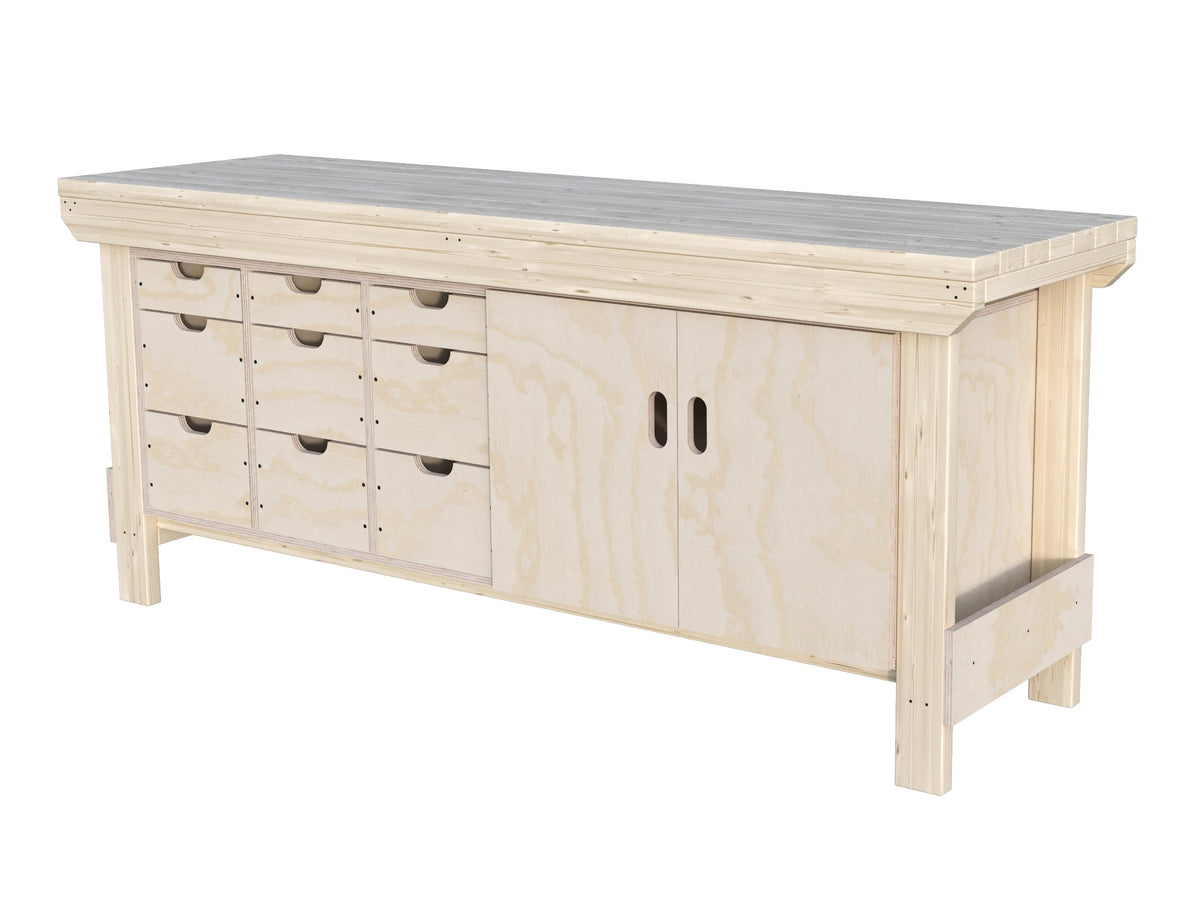 Acorn Heavy-duty Cupboard Workbench (V.2)
