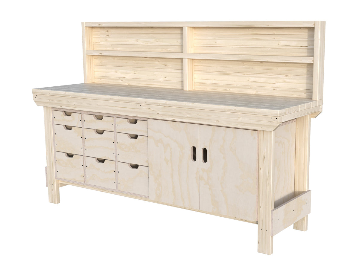 Acorn Heavy-duty Cupboard Workbench (V.2)