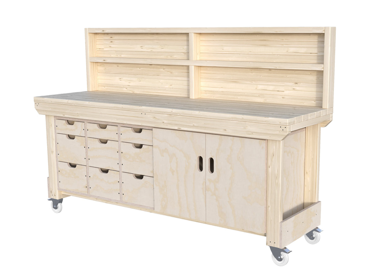Acorn Heavy-duty Cupboard Workbench (V.2)