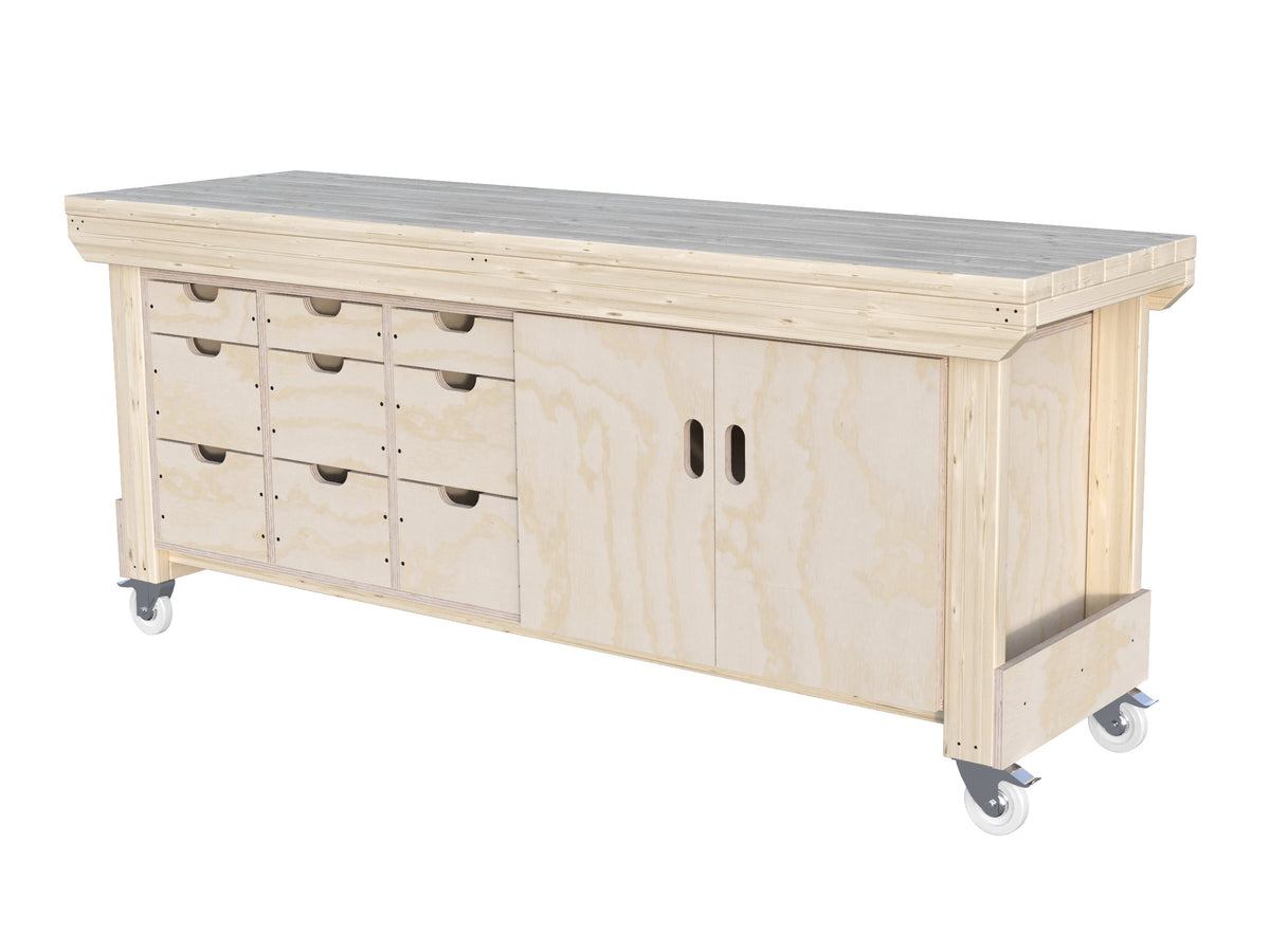 Acorn Heavy-duty Cupboard Workbench (V.2)