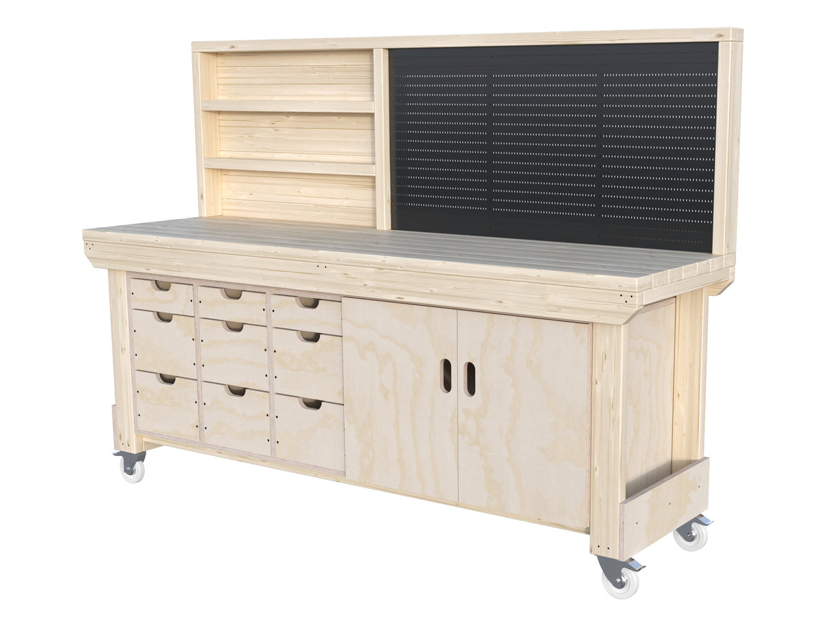 Acorn Heavy-duty Cupboard Workbench (V.2)