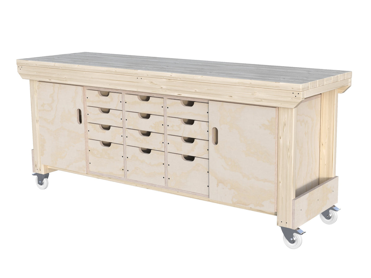 Acorn Heavy-duty Cupboard Workbench (V.6)