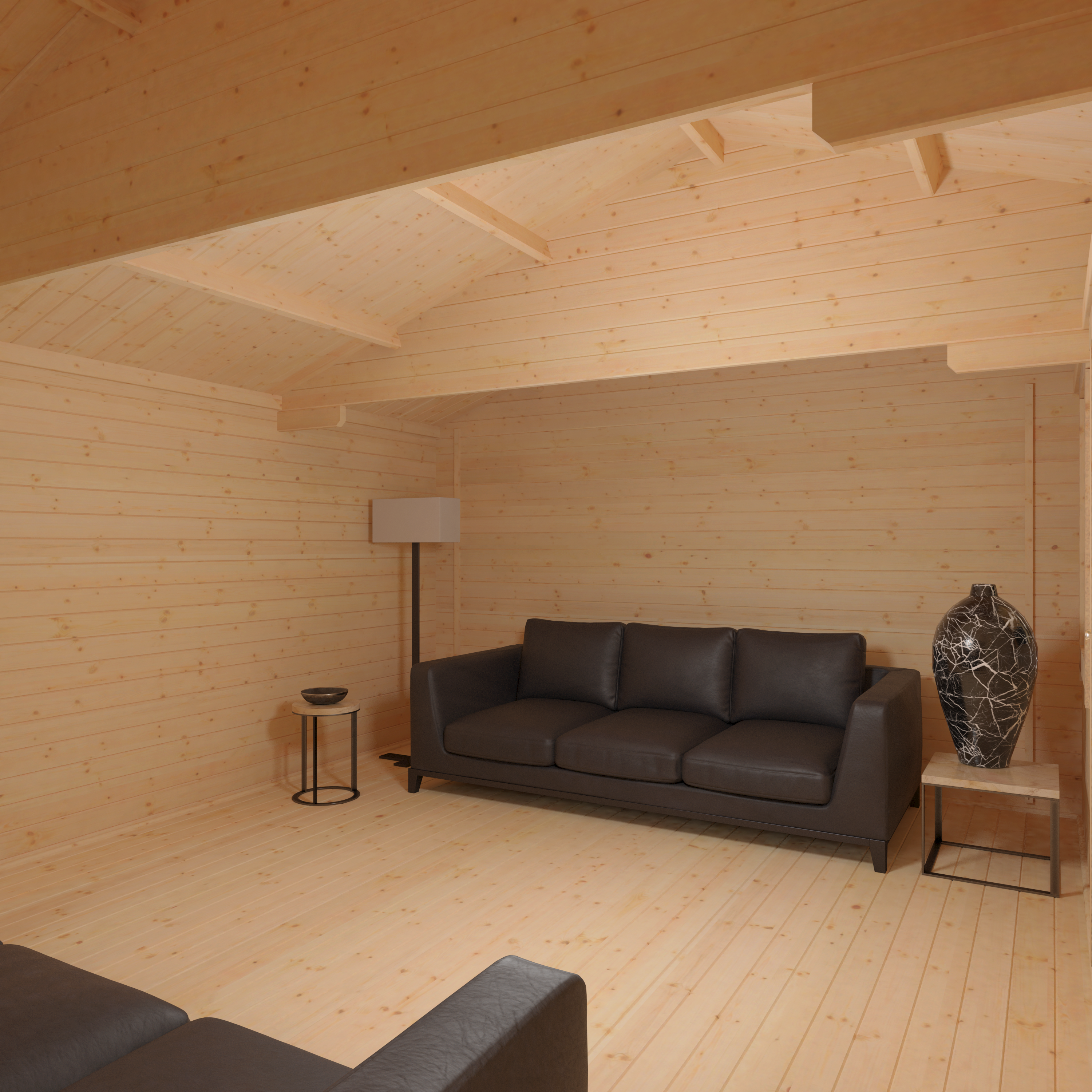 THE ADLINGTON 44mm Log Cabins
