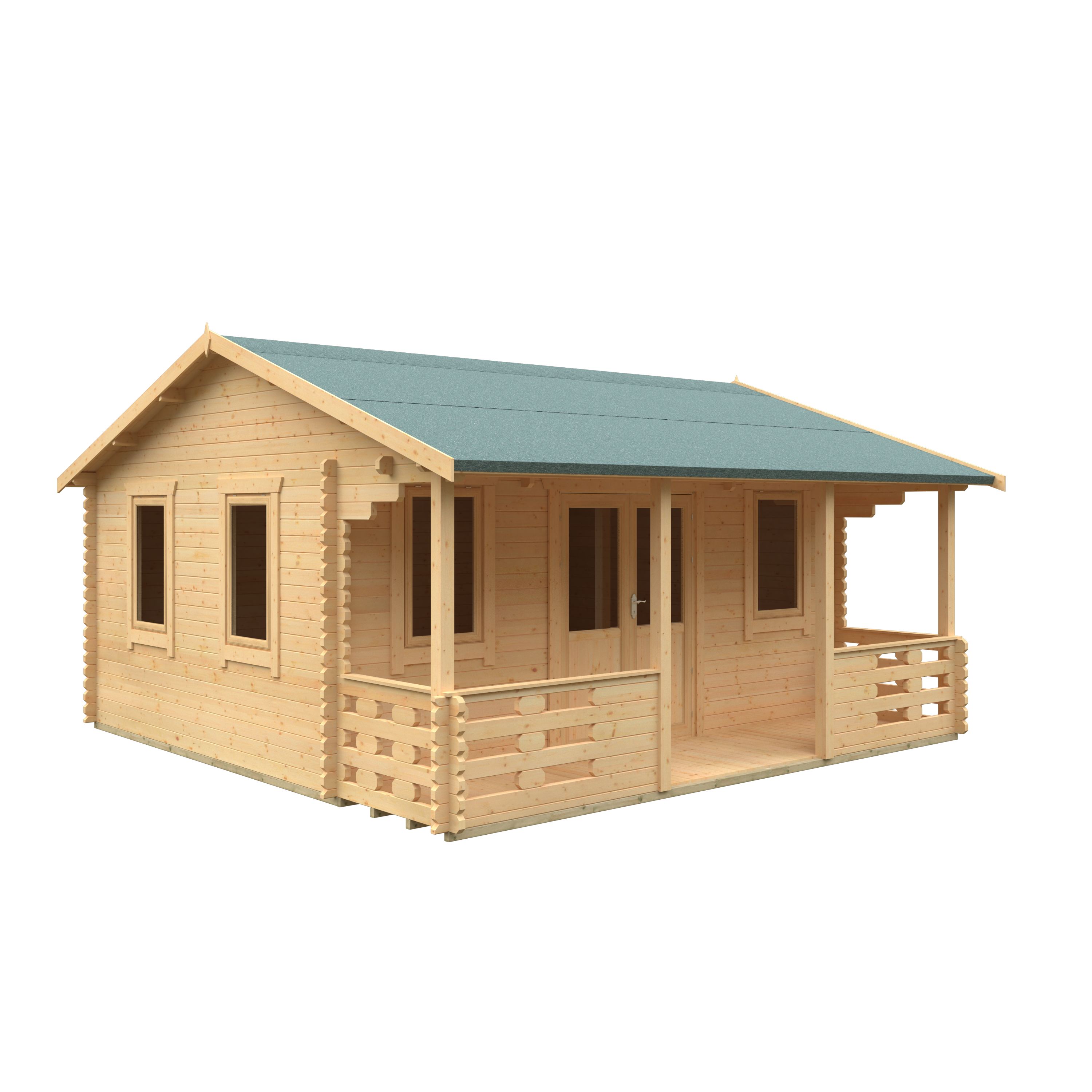 THE ADLINGTON 44mm Log Cabins