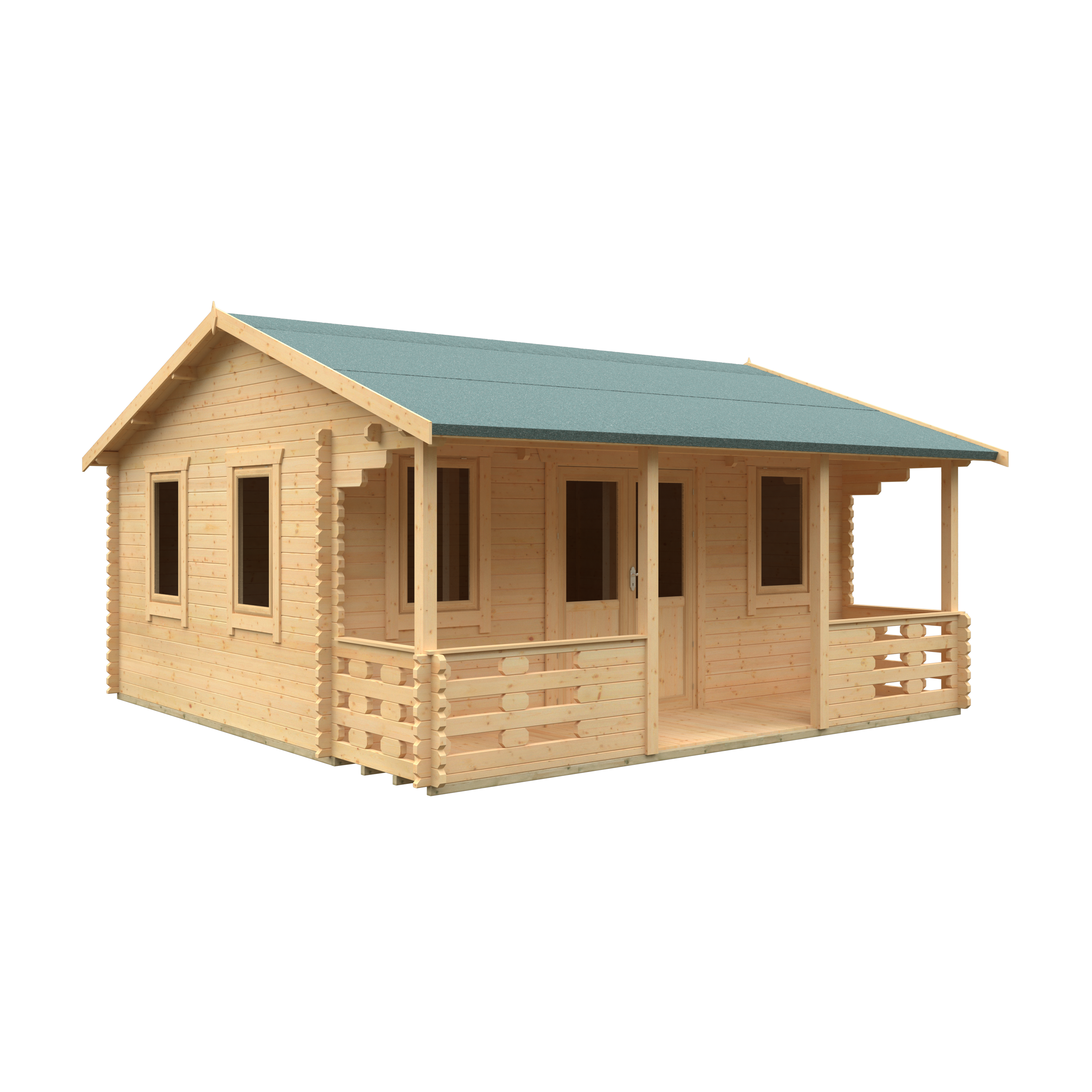 THE ADLINGTON 44mm Log Cabins