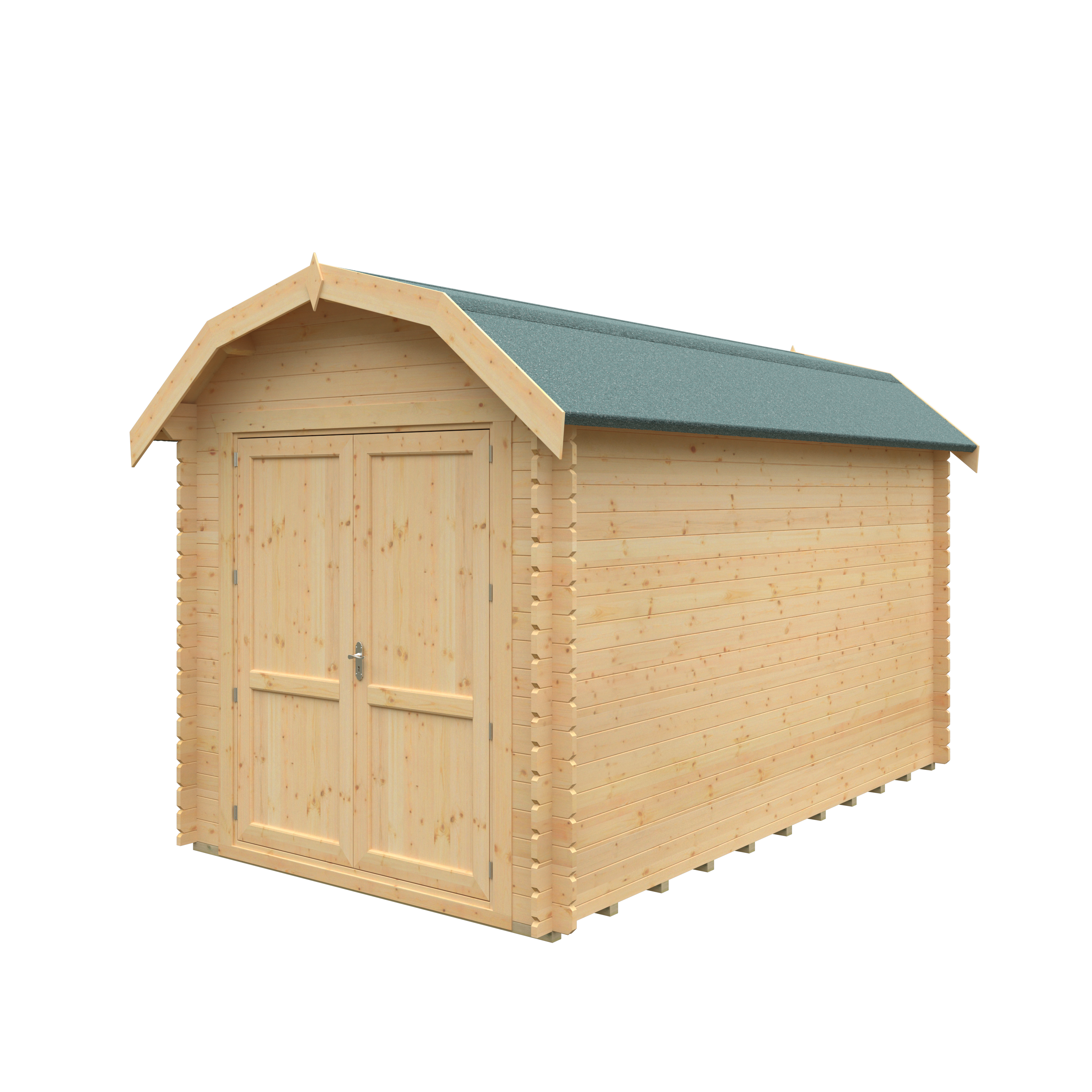 THE ALDFORD BARN 28 mm Log Cabin