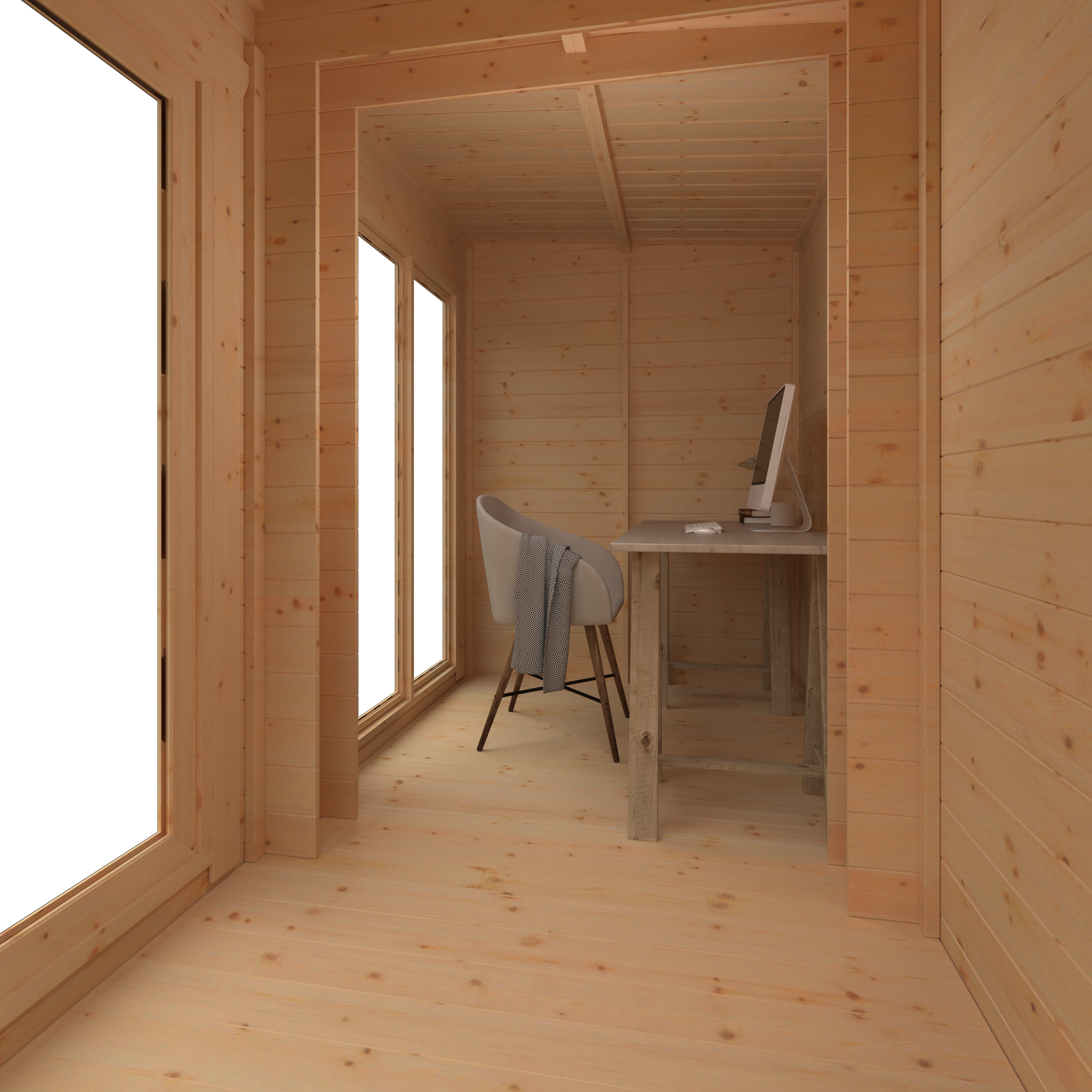 THE ASTORIA 19mm Log Cabin