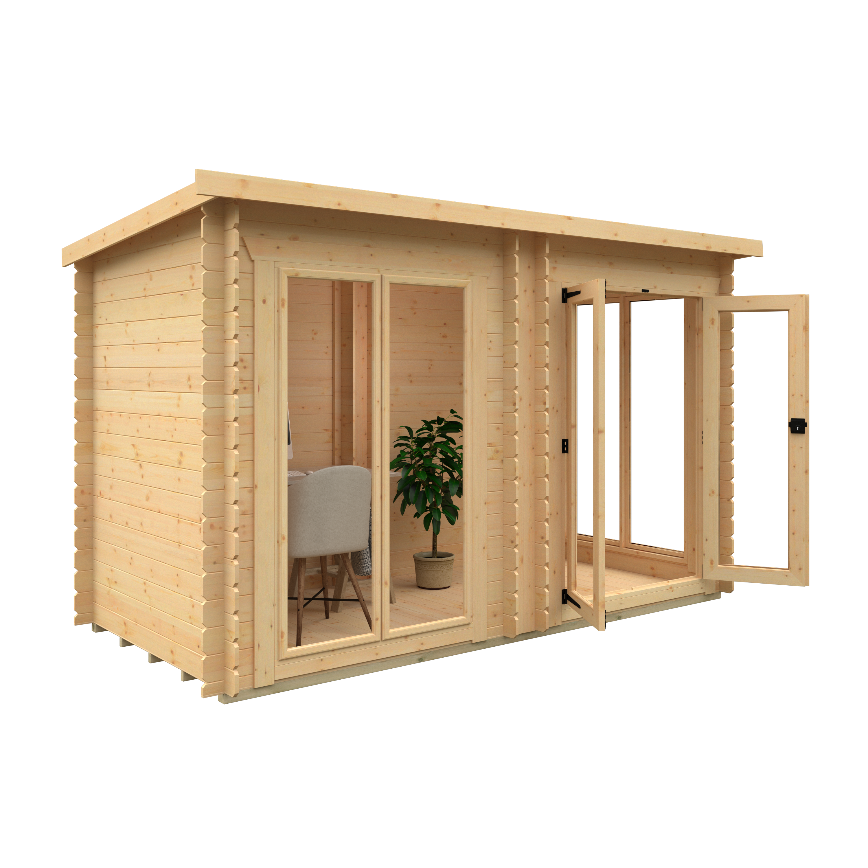 THE ASTORIA 19mm Log Cabin