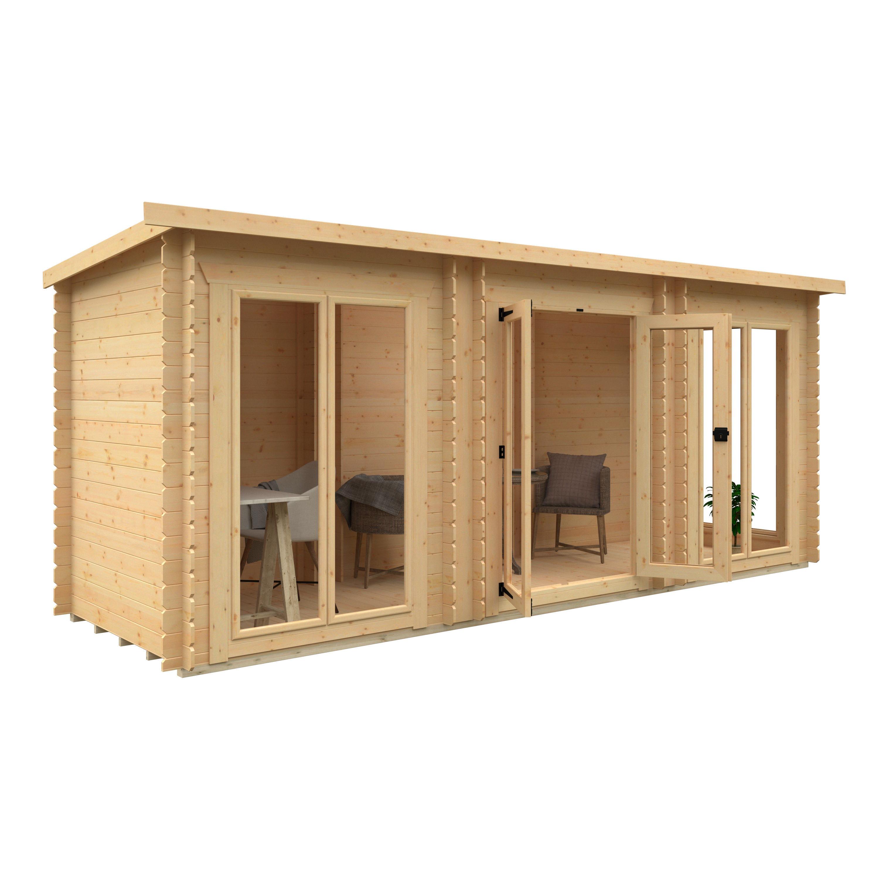 THE ASTORIA 19mm Log Cabin