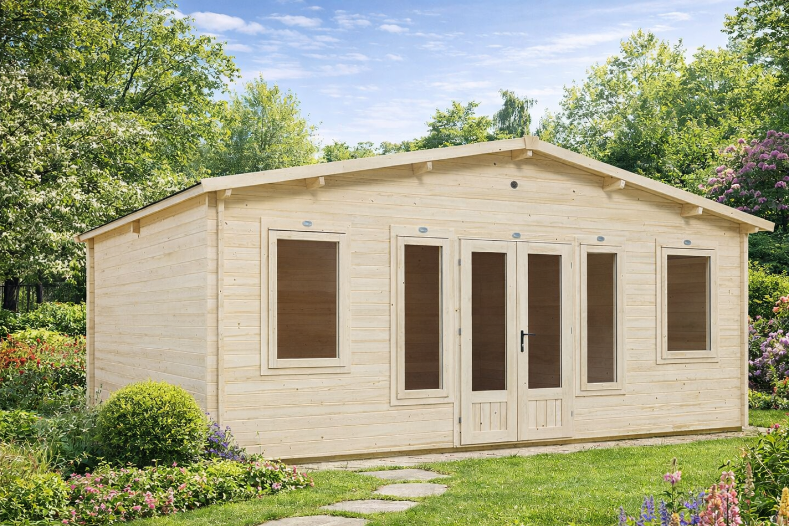 The Bears Cave 19mm Log Cabin