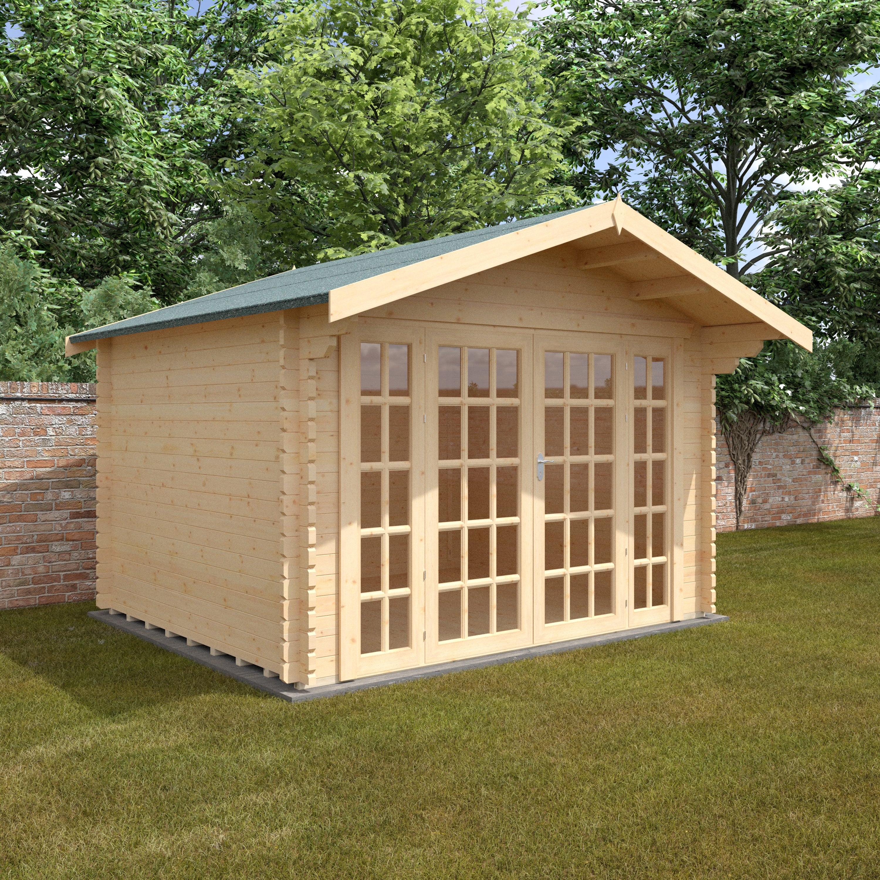 THE BALMORAL 44mm Log Cabins