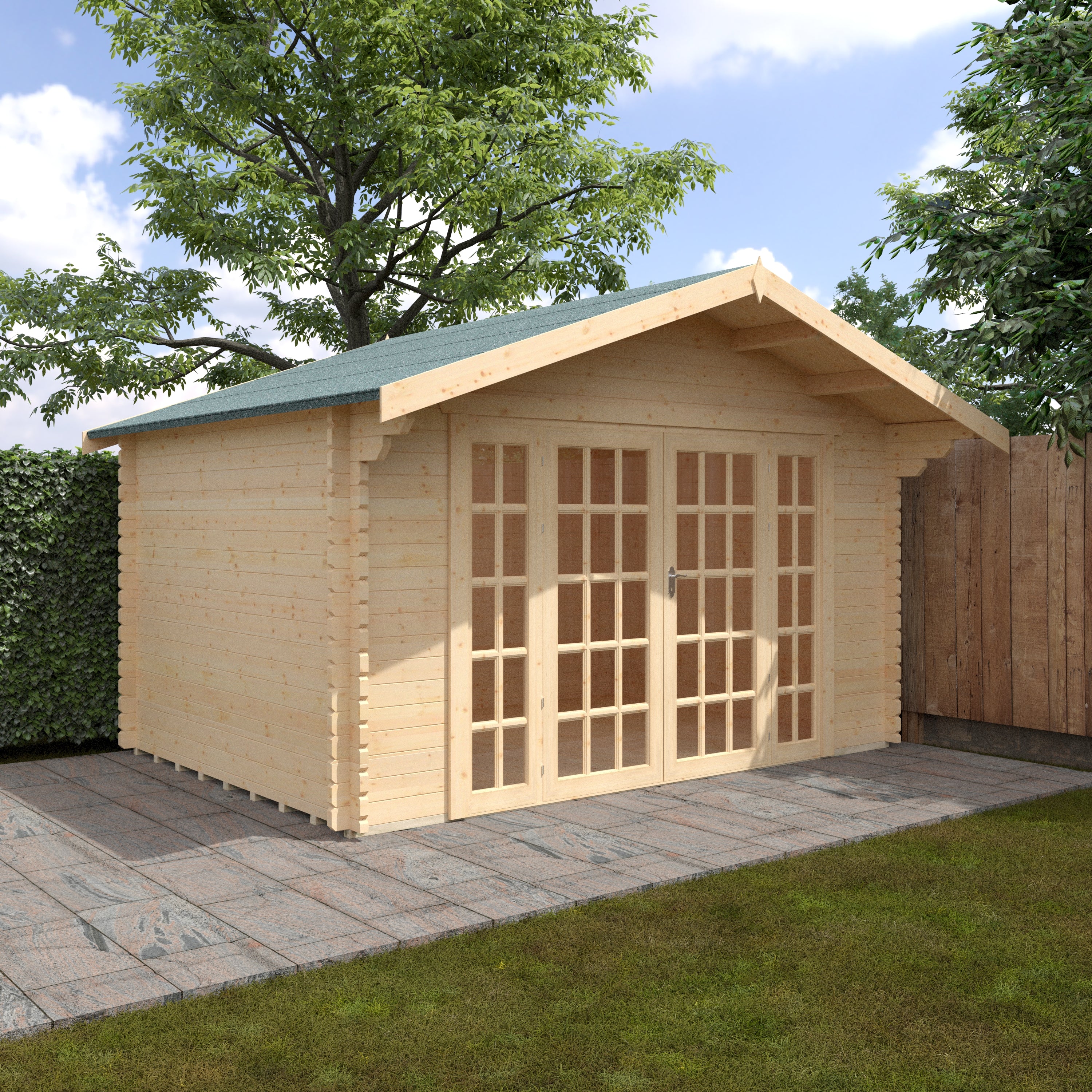 THE BALMORAL 44mm Log Cabins