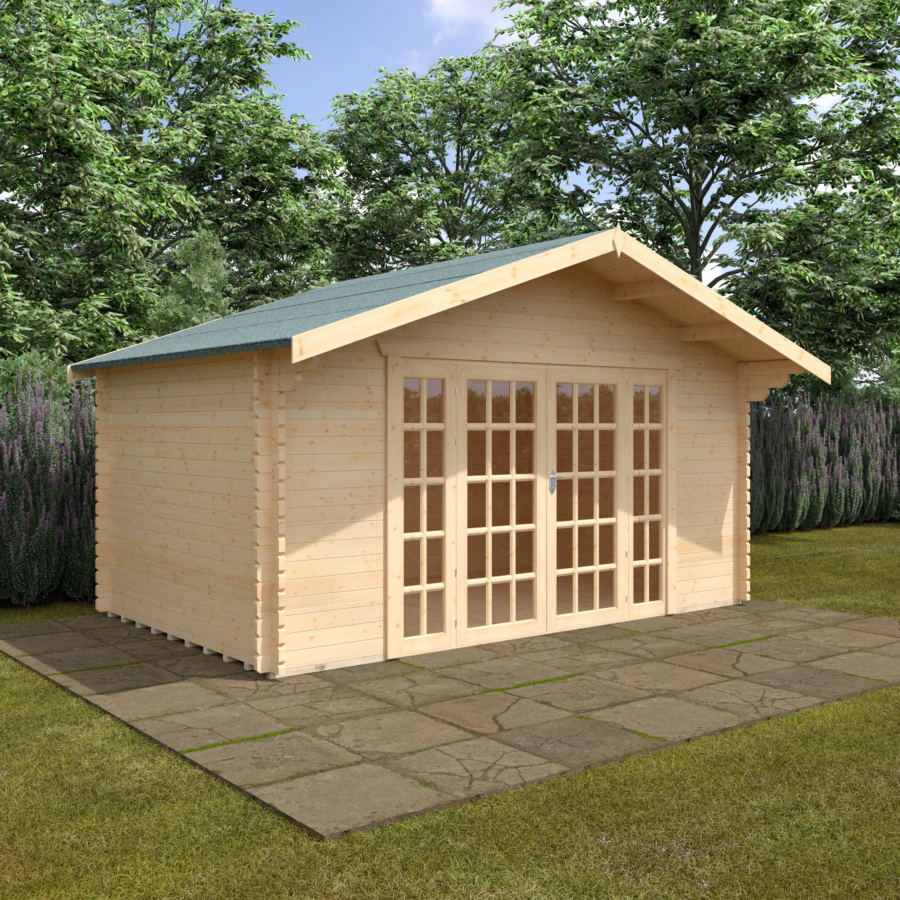 THE BALMORAL 44mm Log Cabins