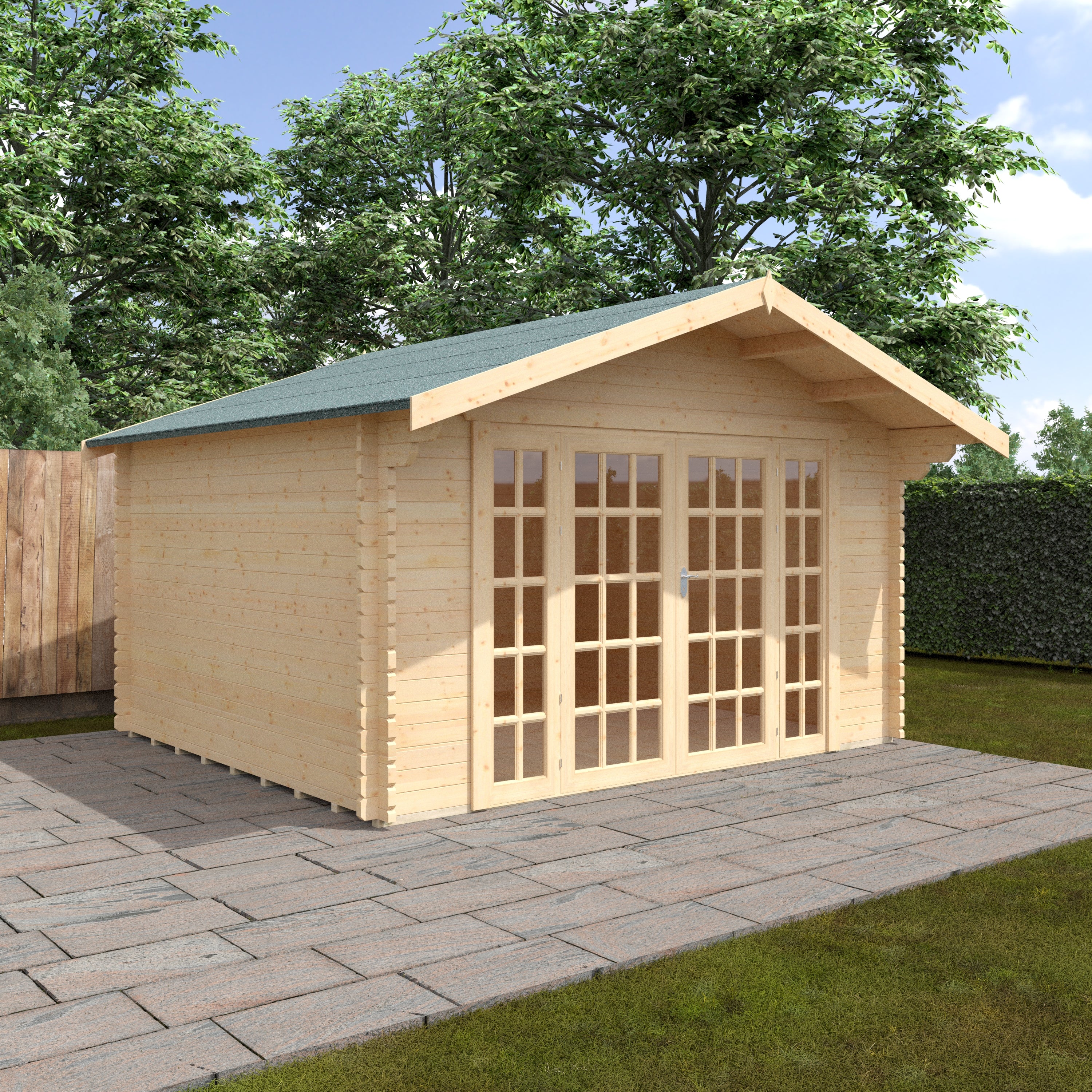 THE BALMORAL 44mm Log Cabins
