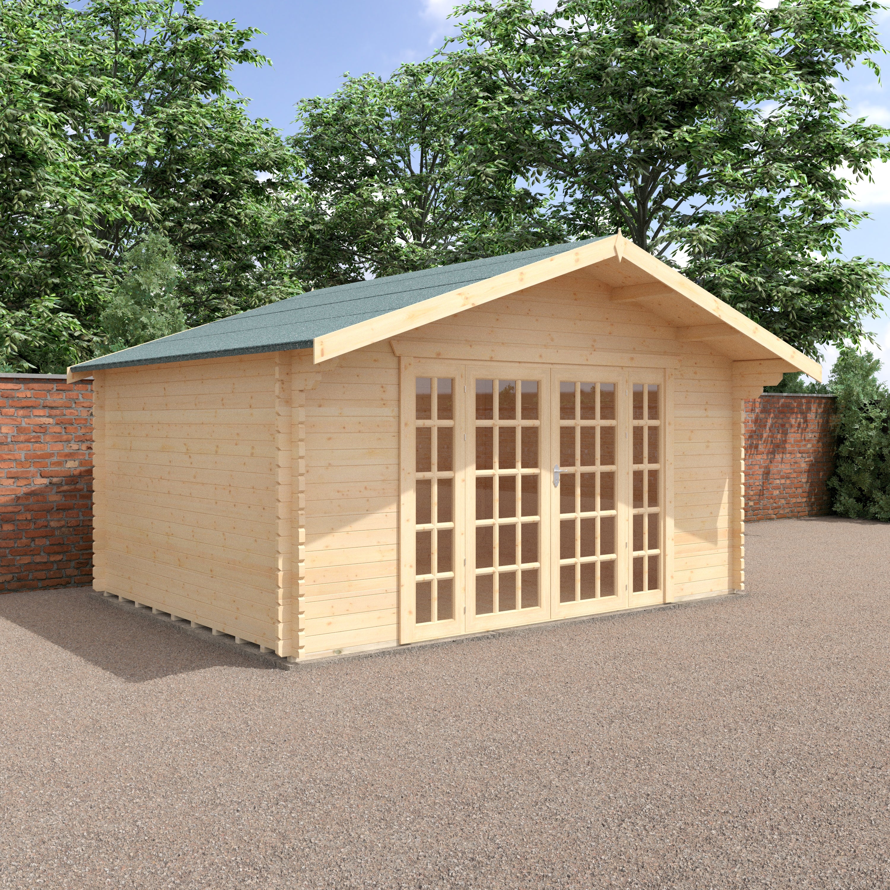 THE BALMORAL 44mm Log Cabins
