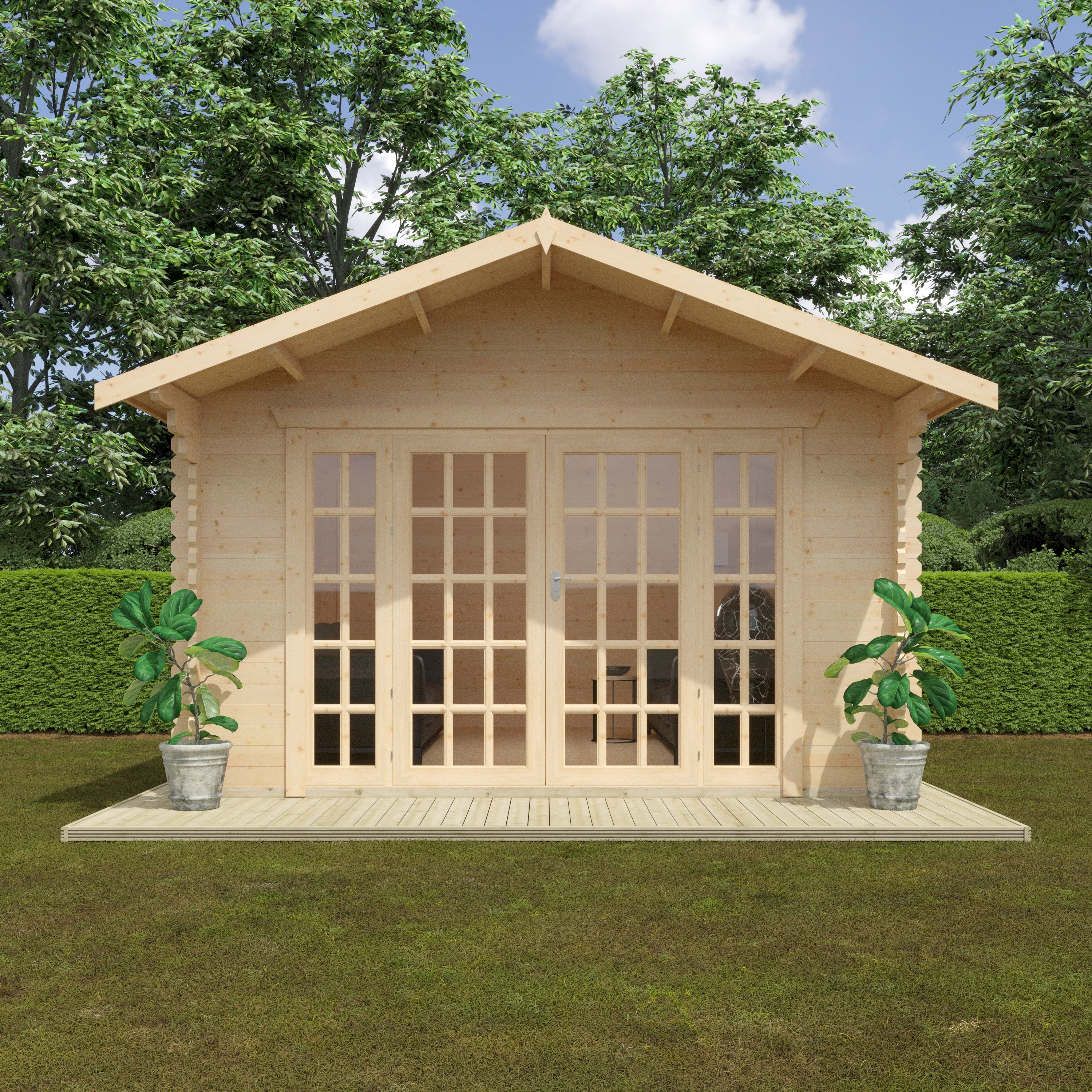 THE BALMORAL 44mm Log Cabins