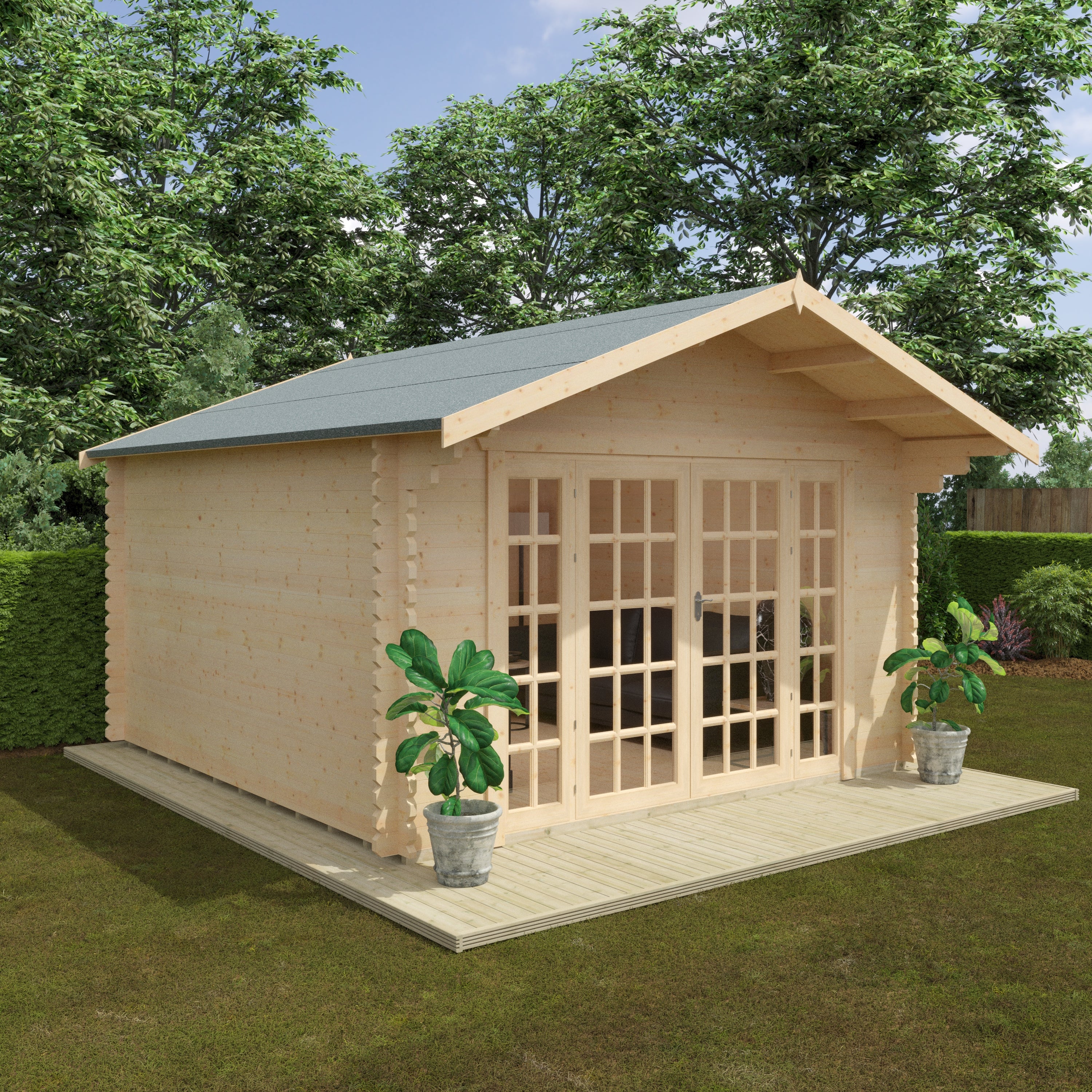 THE BALMORAL 44mm Log Cabins