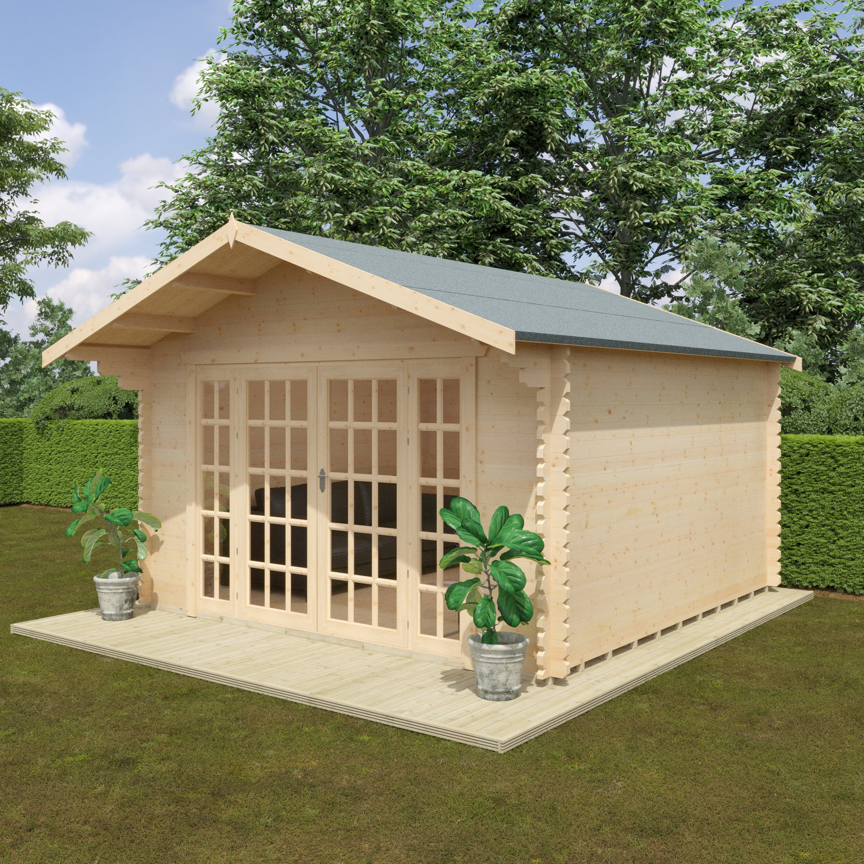 THE BALMORAL 44mm Log Cabins