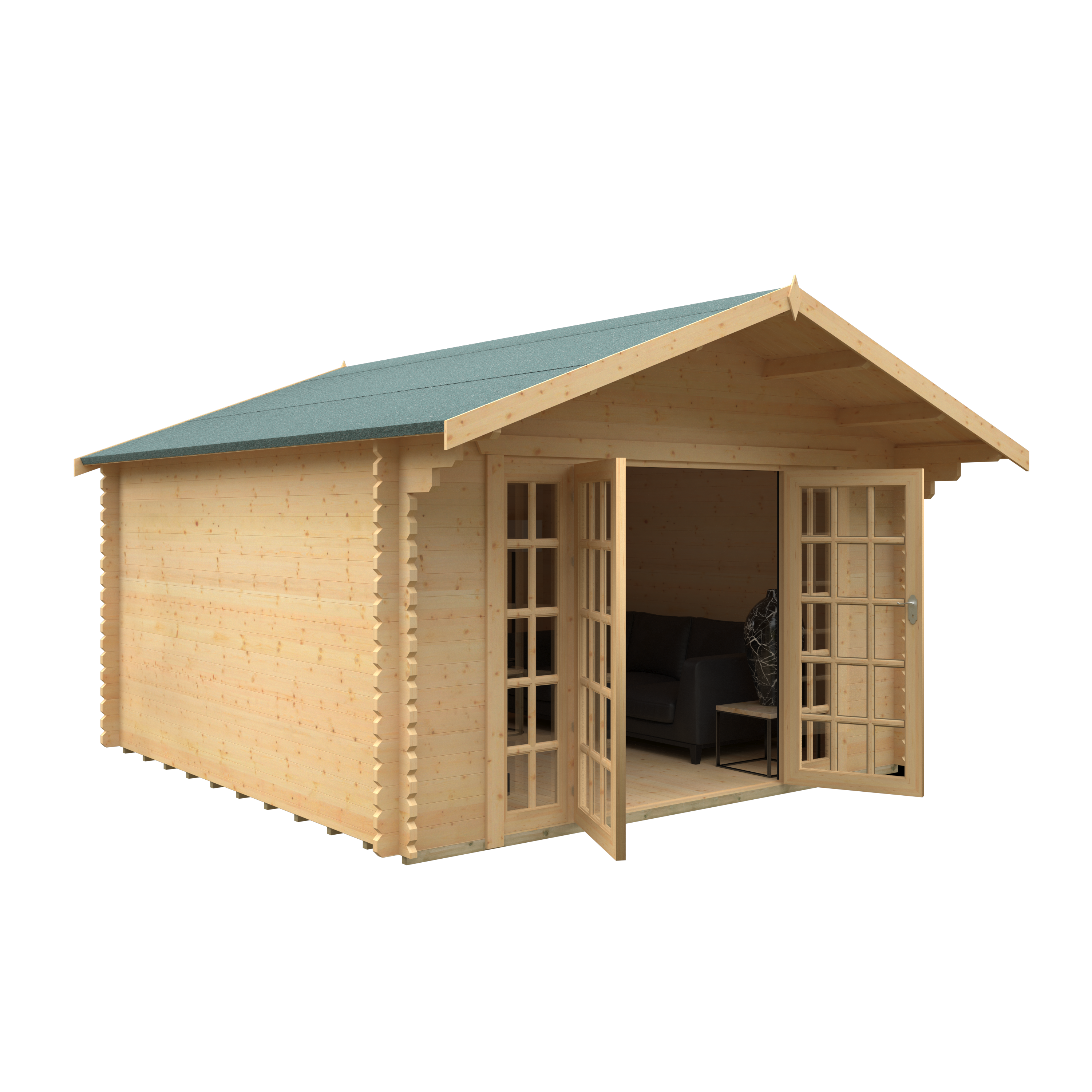 THE BALMORAL 44mm Log Cabins